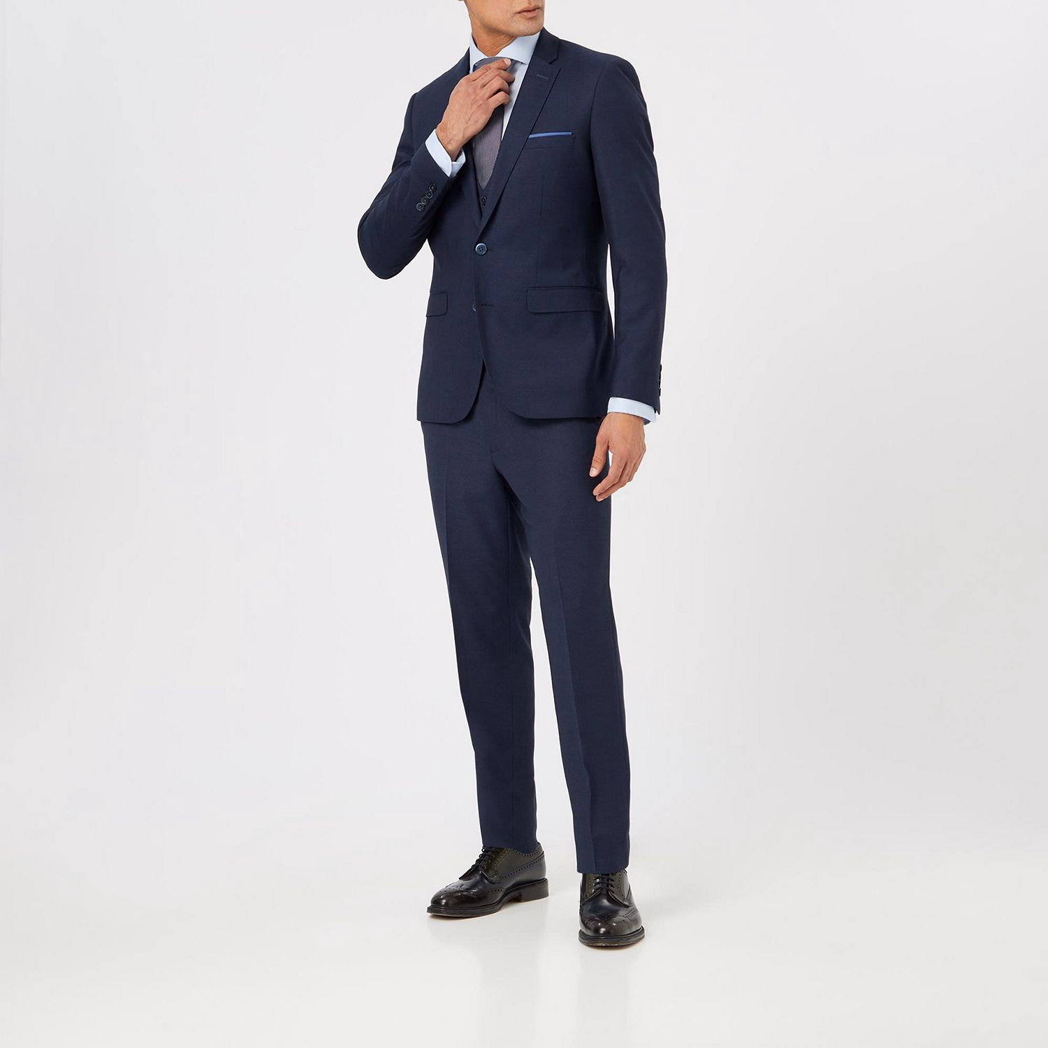 Lazio Three-Piece Extra-Slim Fit Suit