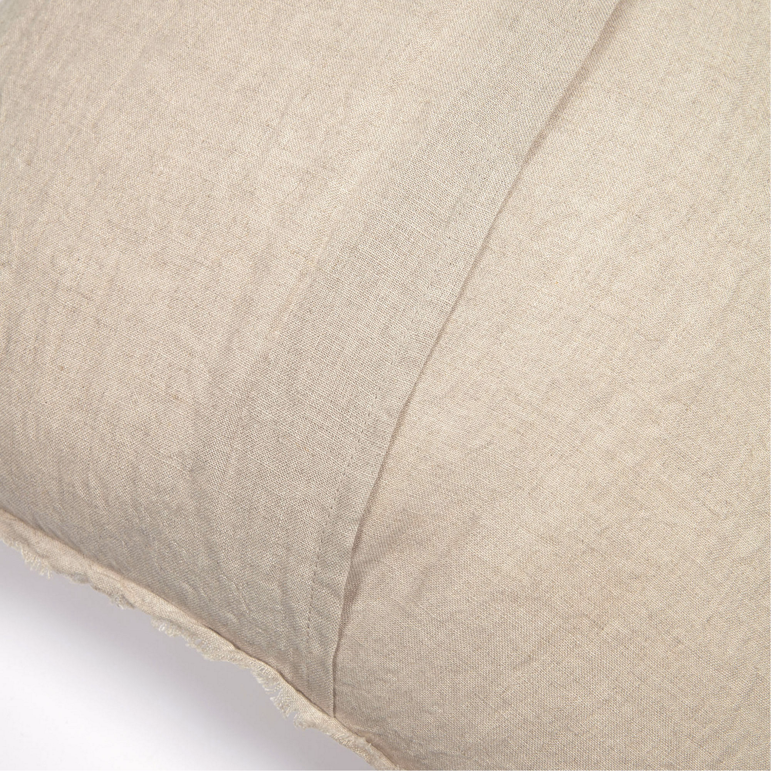 Draupadi Cushion Cover 100% Linen Beige 45x45cm