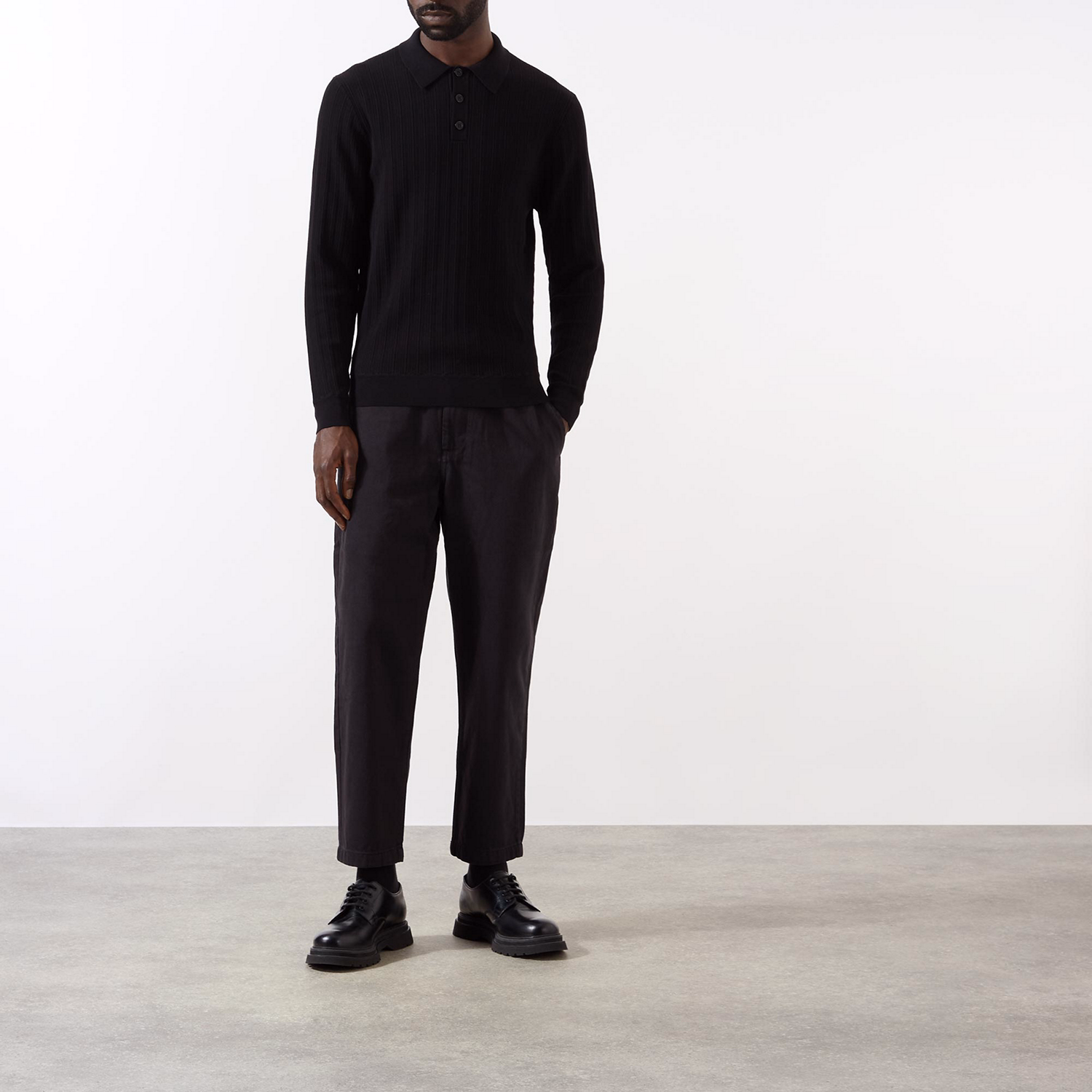 Oban Long Sleeve Polo Shirt