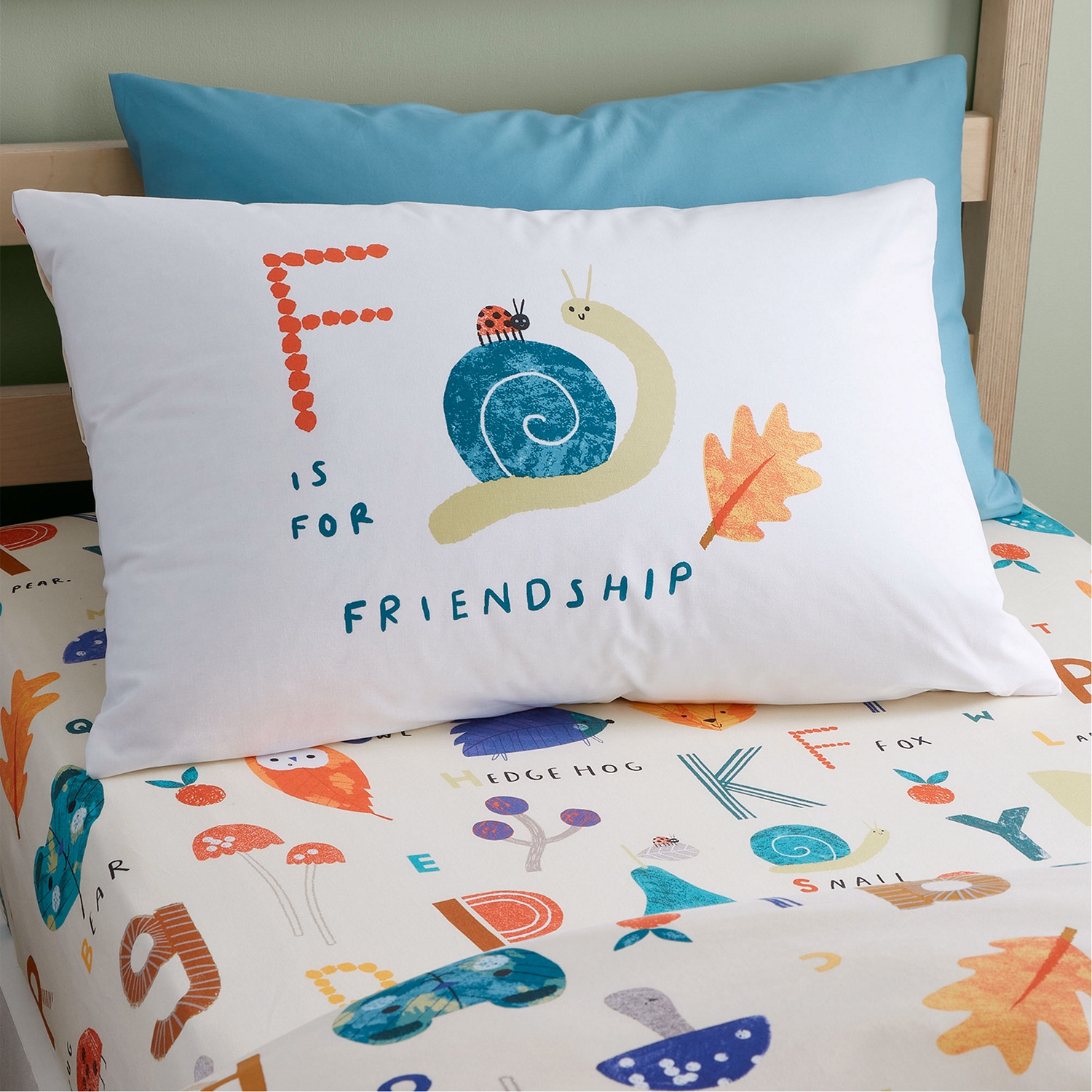 My Allotment Fitted Sheet Natural