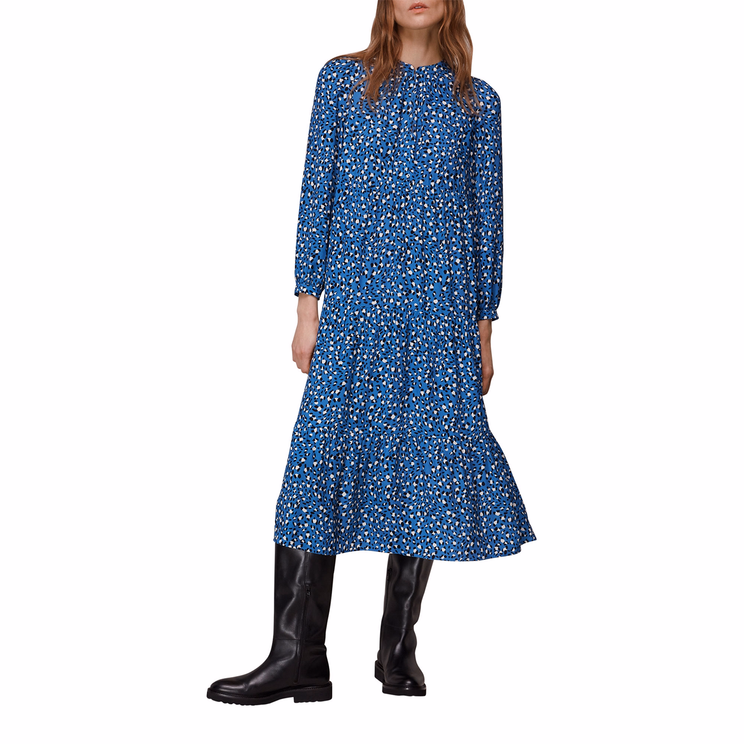 Amy Wild Leopard Trapeze Dress