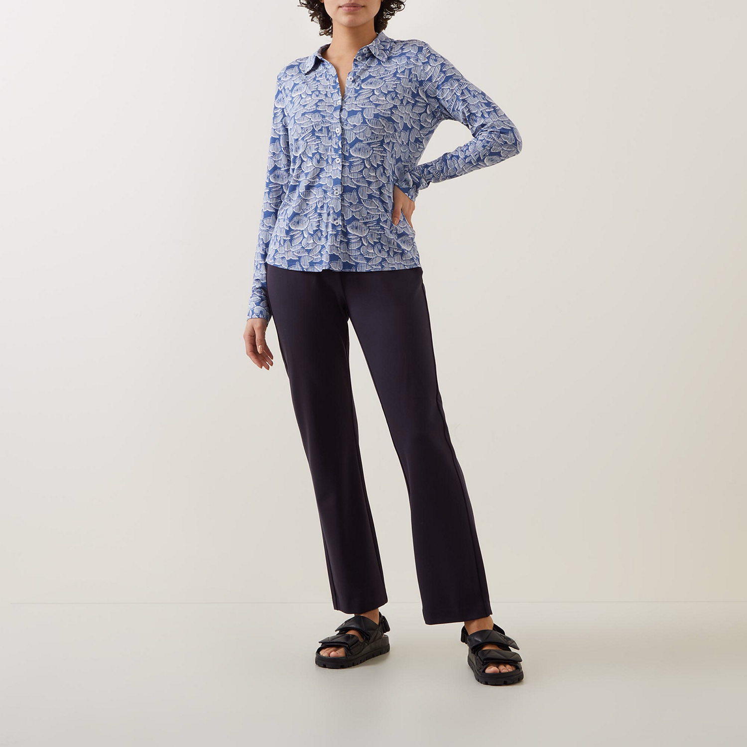 Paige Straight Leg Trousers