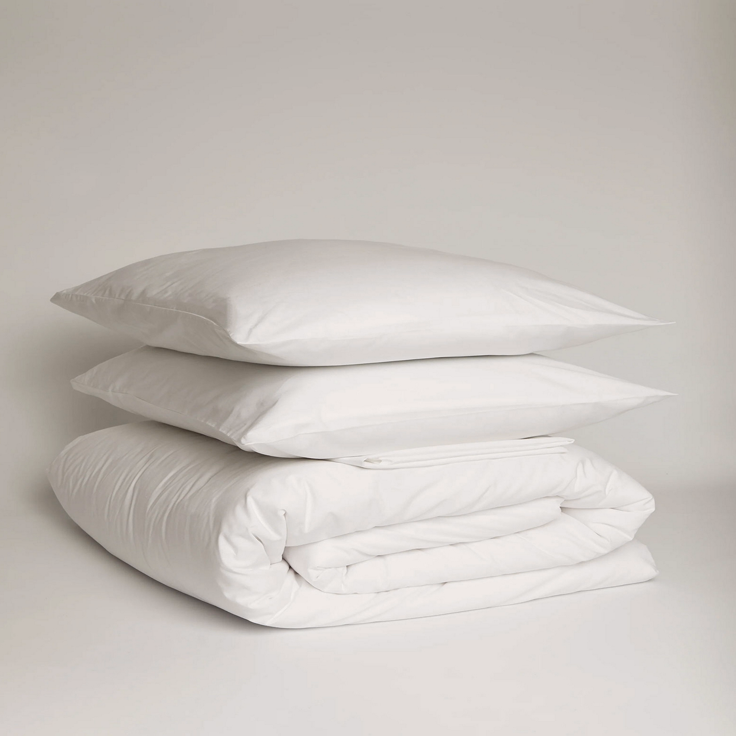 200 Thread Count Classic White Cotton Duvet Cover