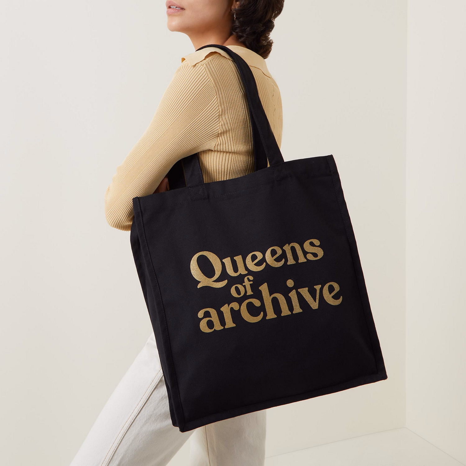 Canvas Shopper Tote Bag