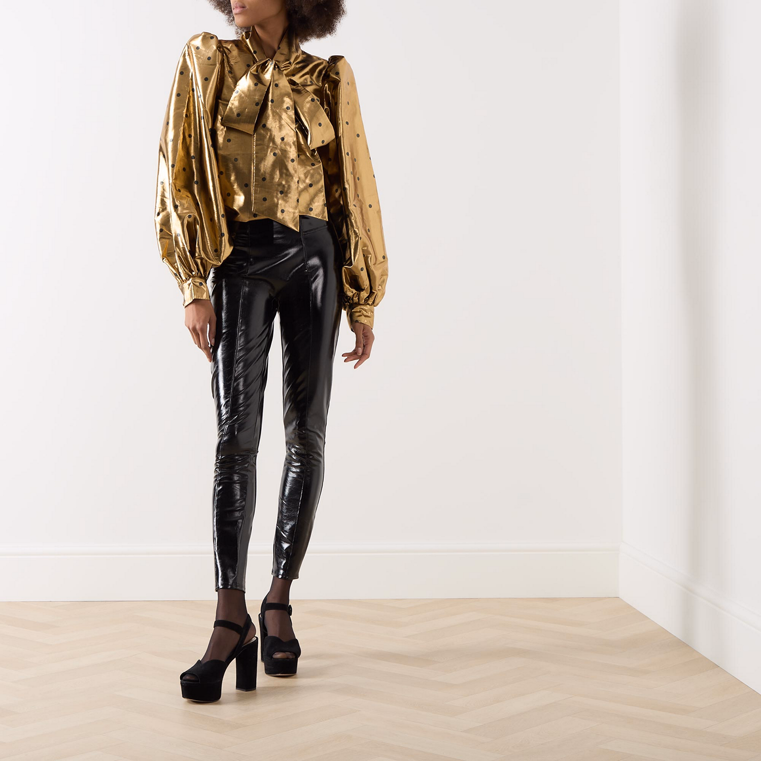 Raye Polka Dot Blouse