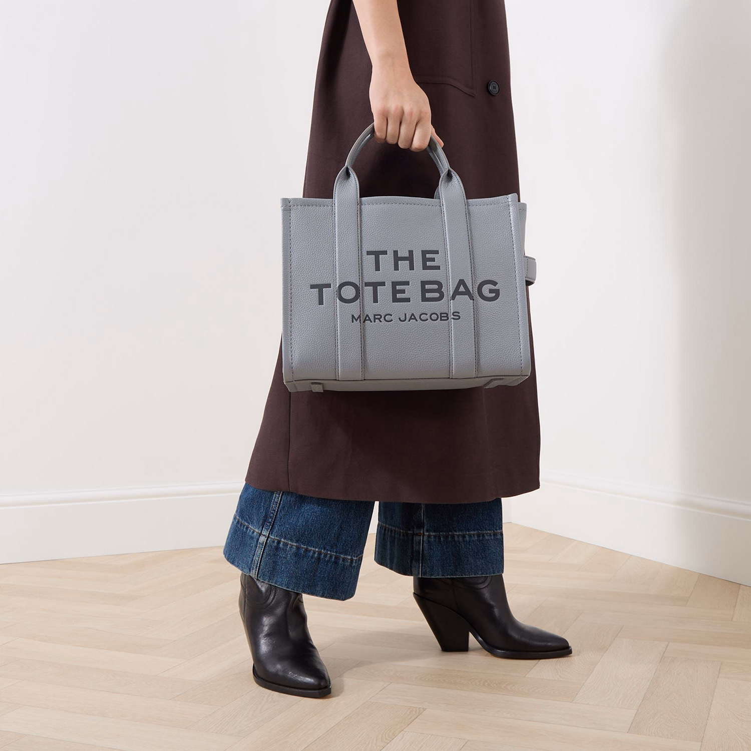The Leather Medium Tote Bag