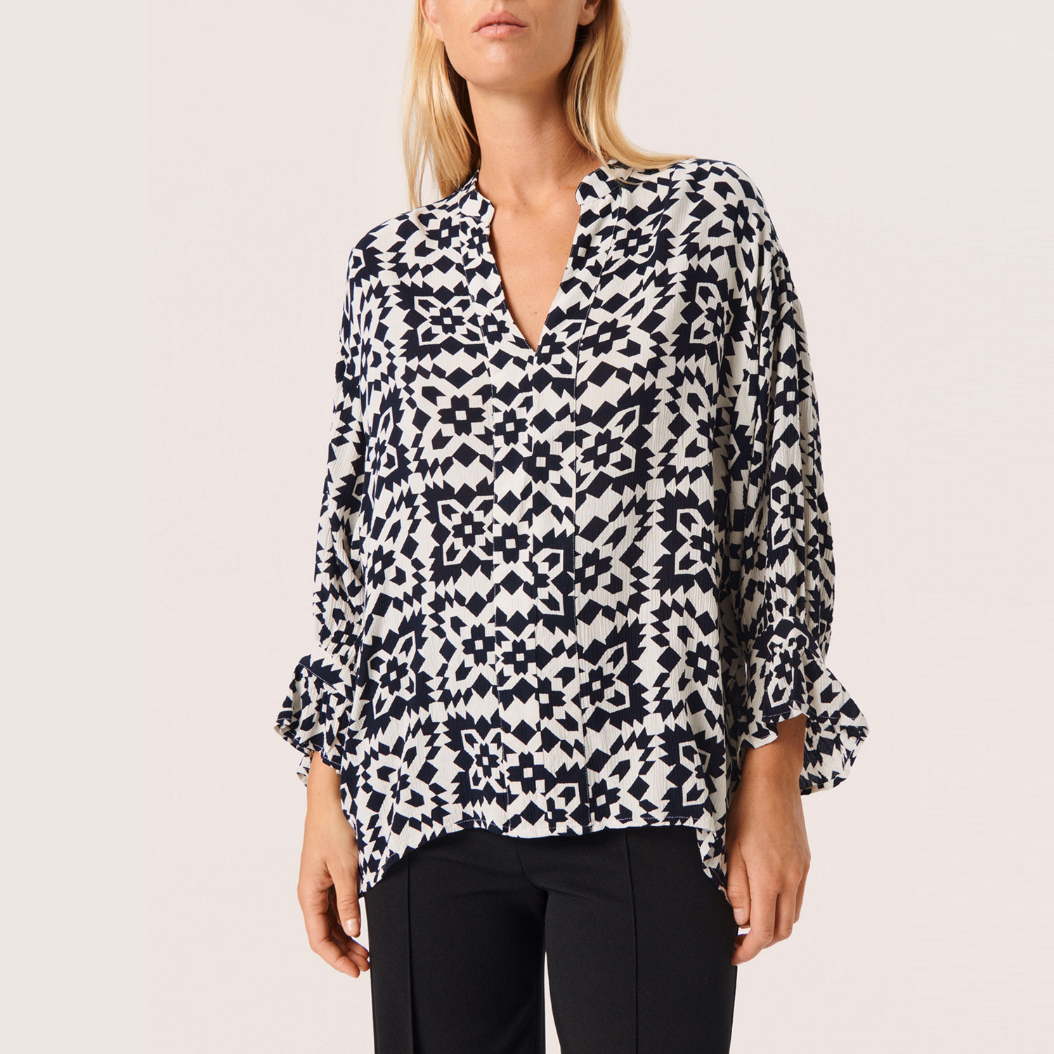 Zaya Printed Blouse