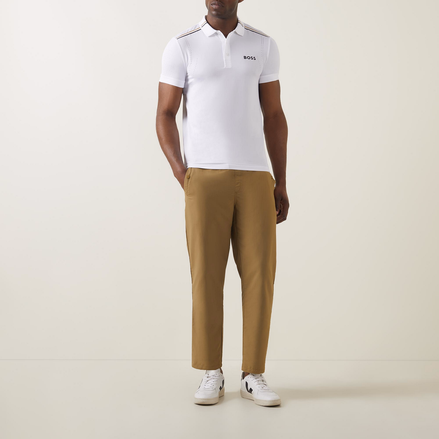 Patteo Logo Taped Polo Shirt