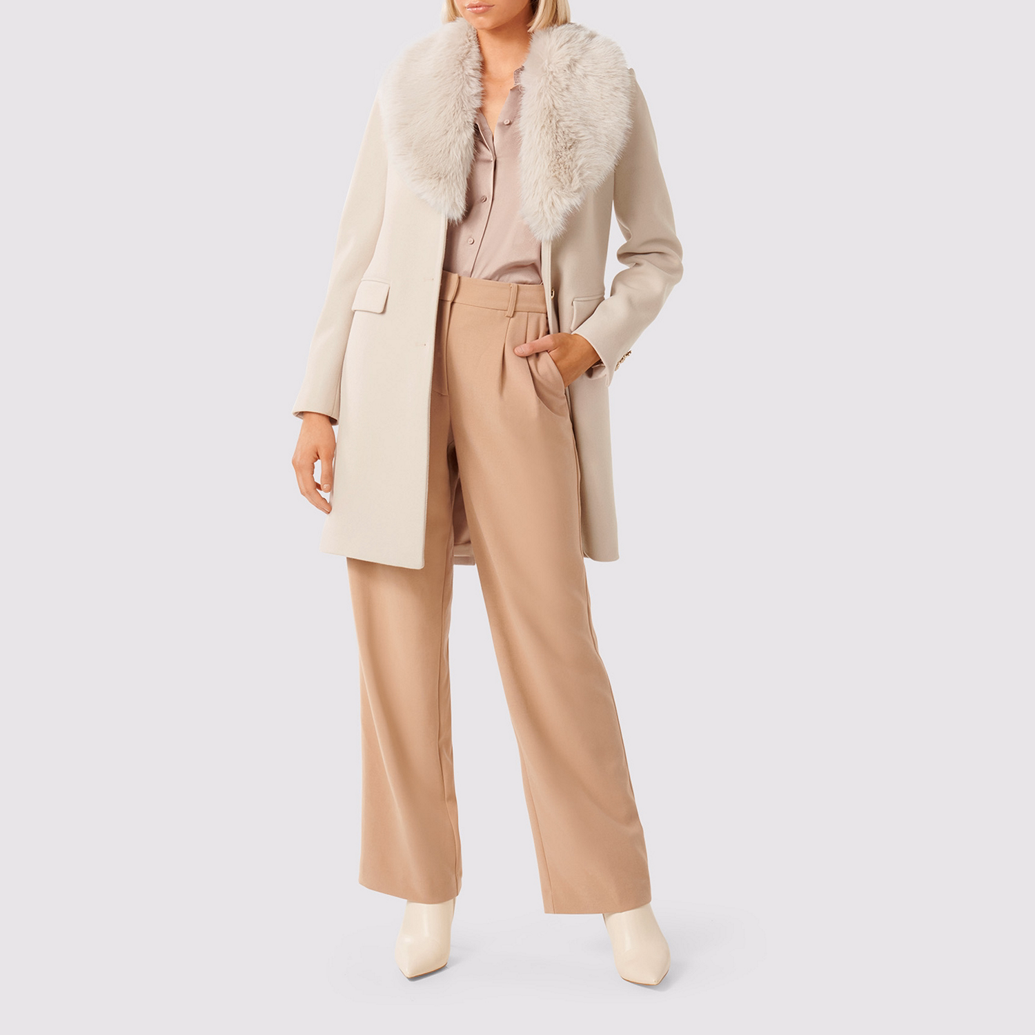 Lucinda Single-Breasted Coat