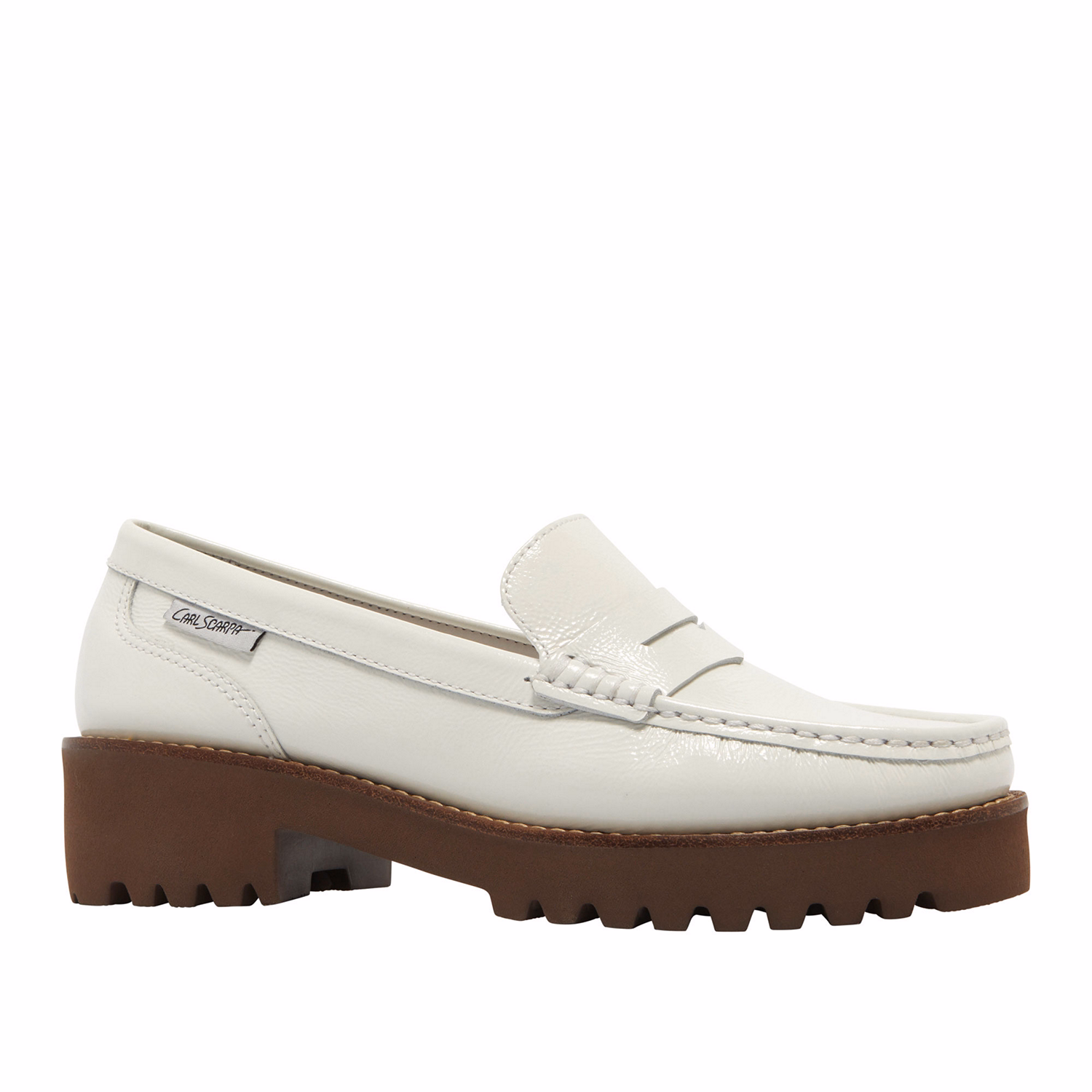 Ayra Chunky Patent Leather Loafers