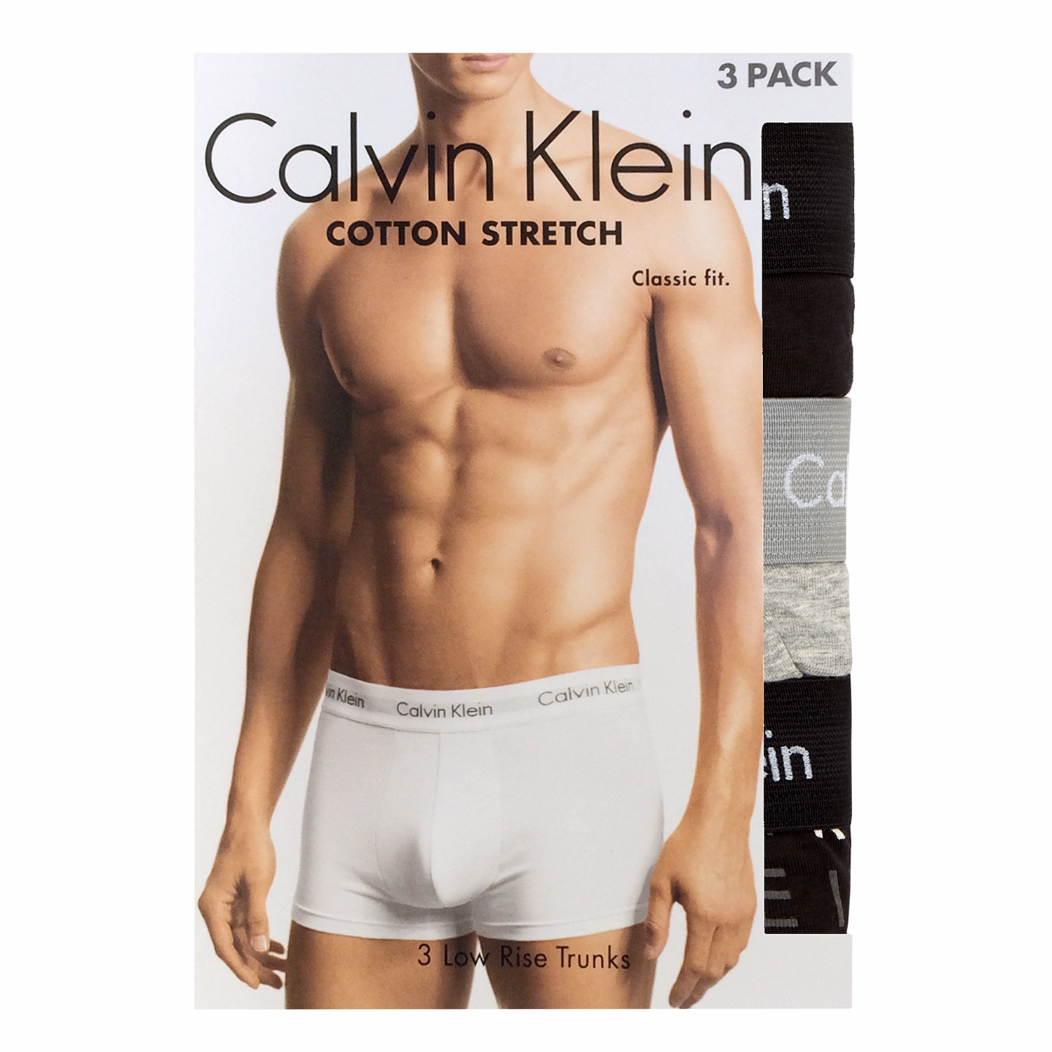 Three-Pack Logo Trunks