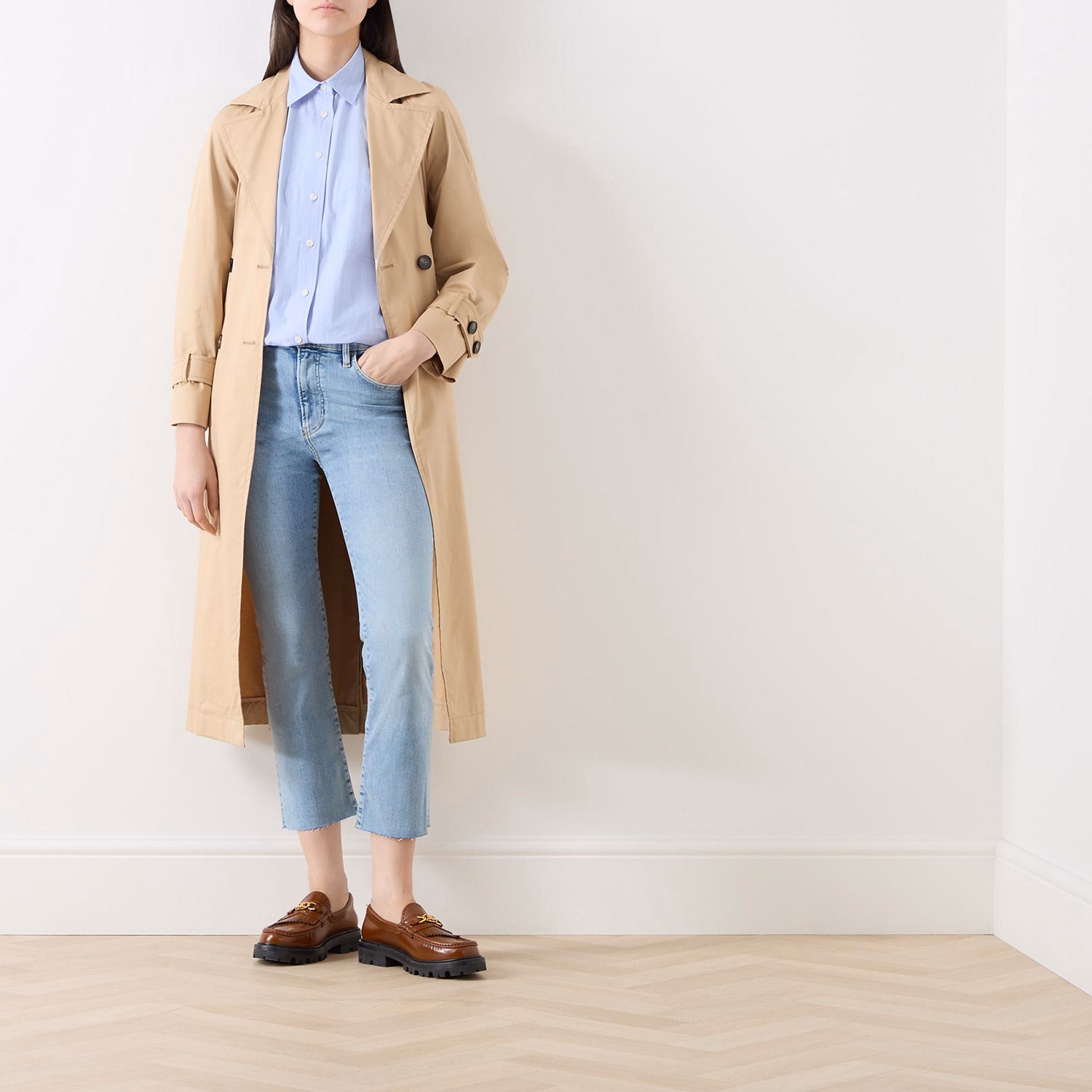 Le High Straight Leg Jeans