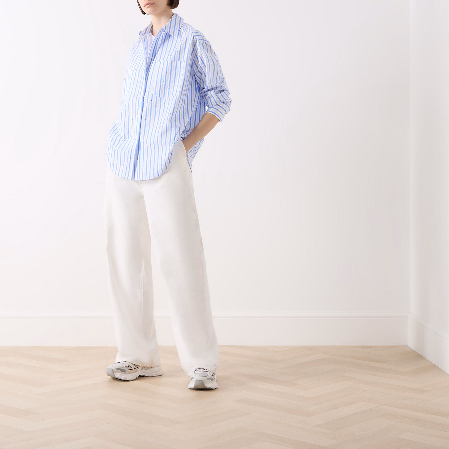 Fevertree Embellished Striped Shirt