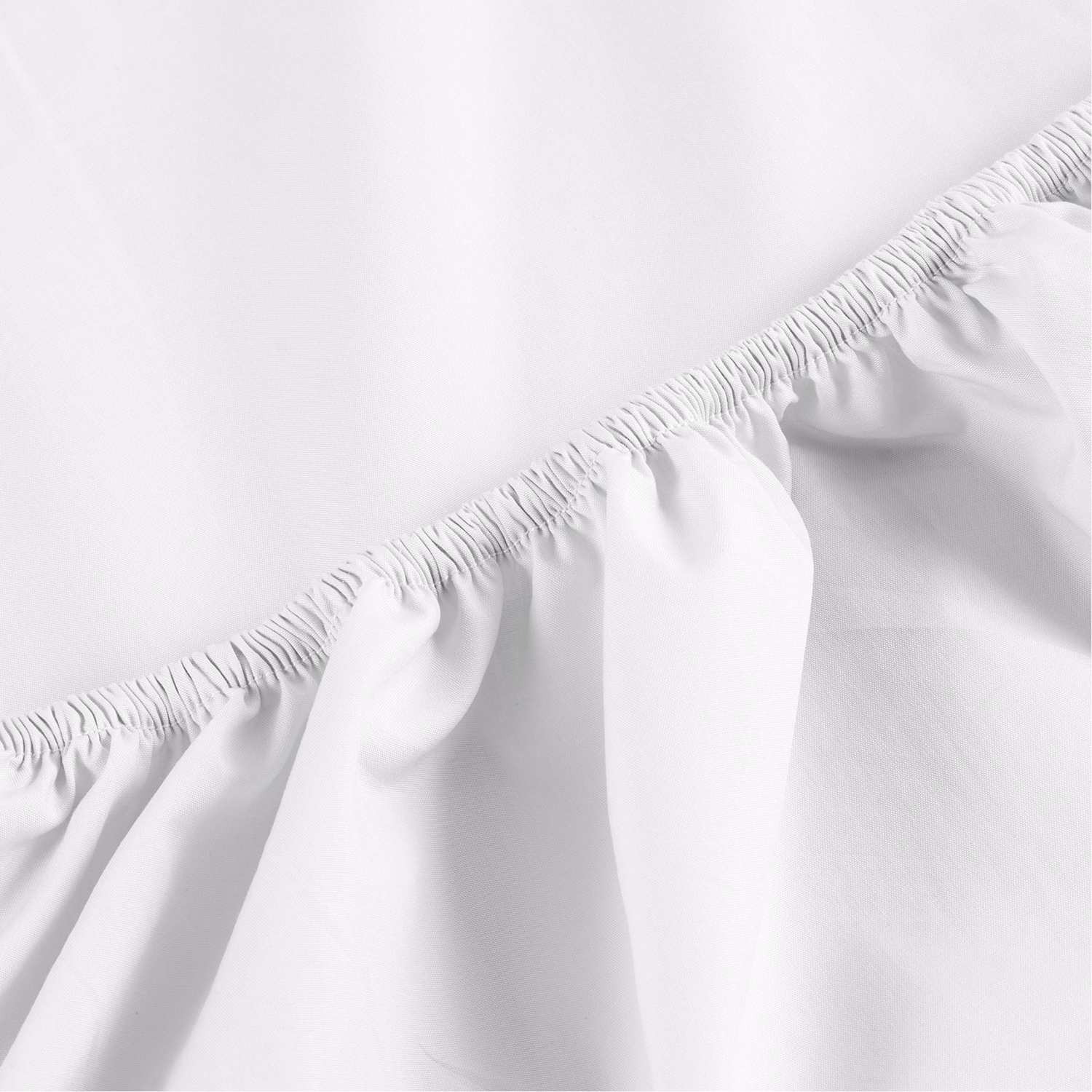 200 Thread Count Egyptian Cotton Fitted Sheet White