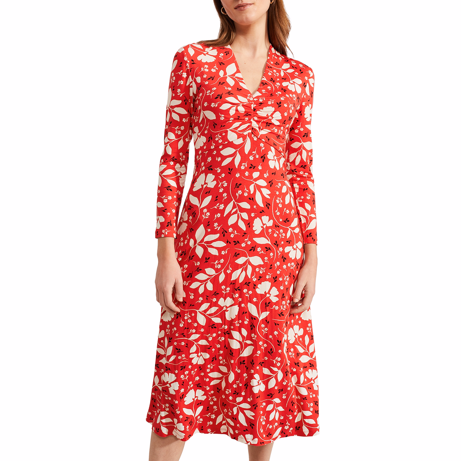 Gabby Floral Flared Dress
