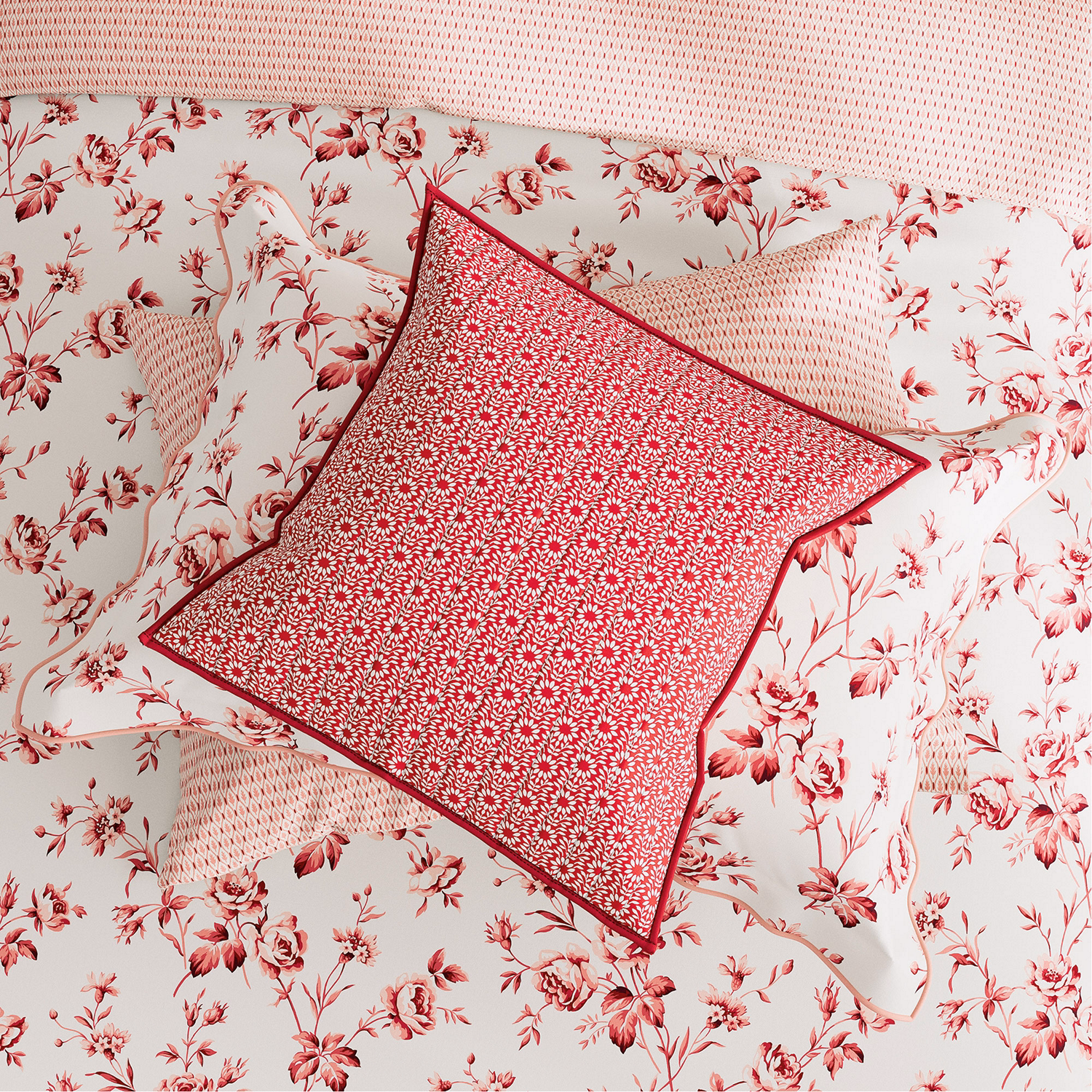 Rosalie Cushion Red