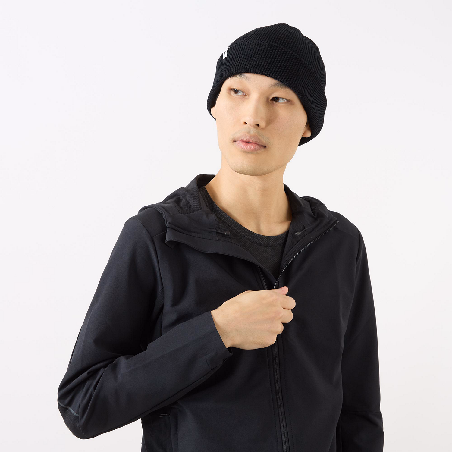 Ribbed-Knit Beanie Hat