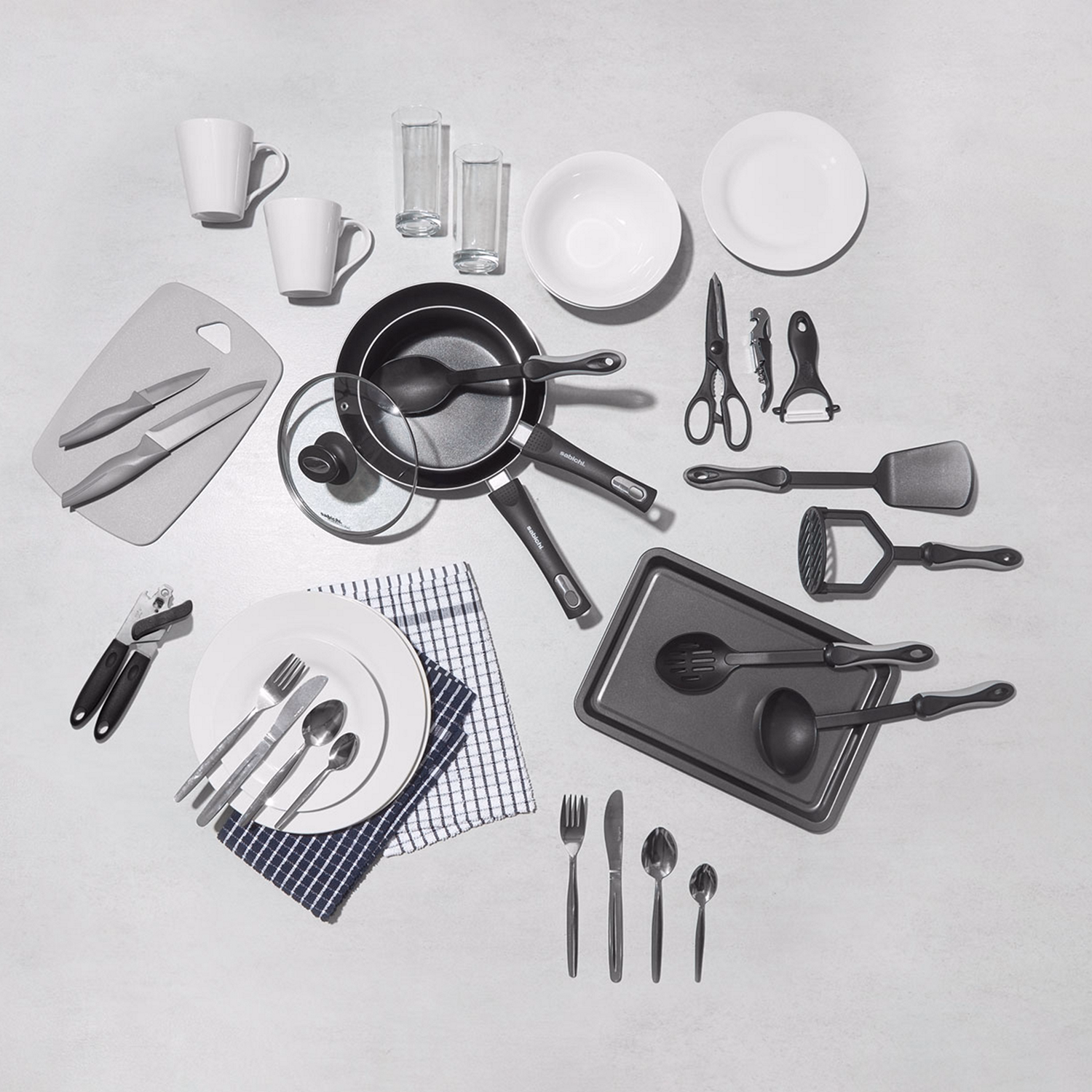 35 Piece Kitchen Starter Kit