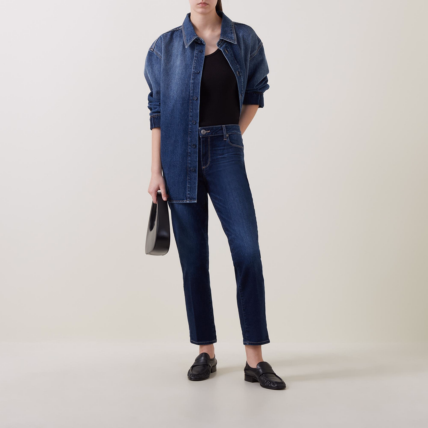 Brigitte Mid-Rise Boyfriend Jeans