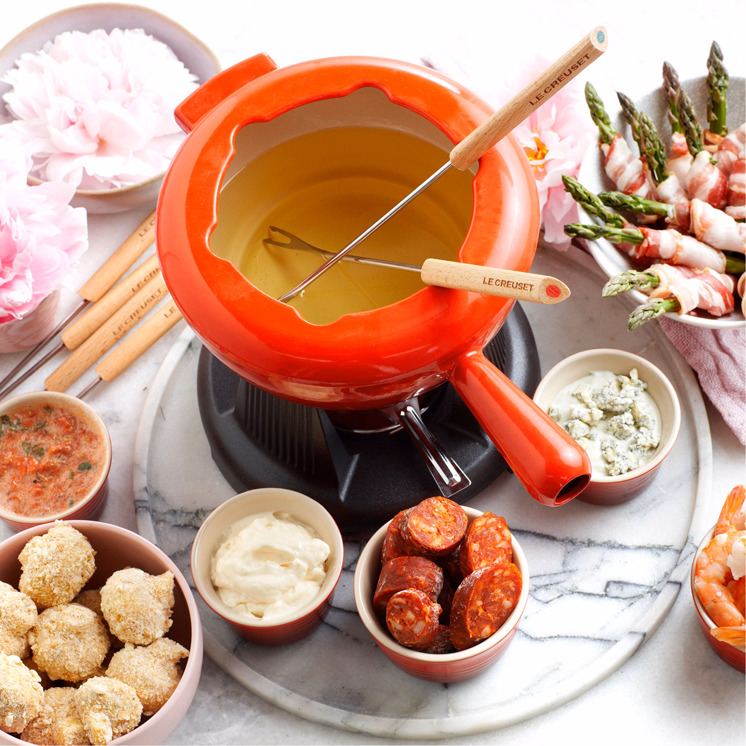 Cast Iron Fondue Set Mode