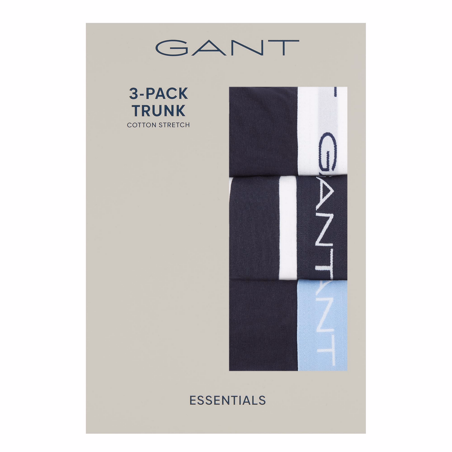 Three-Pack Essential Logo Trunks