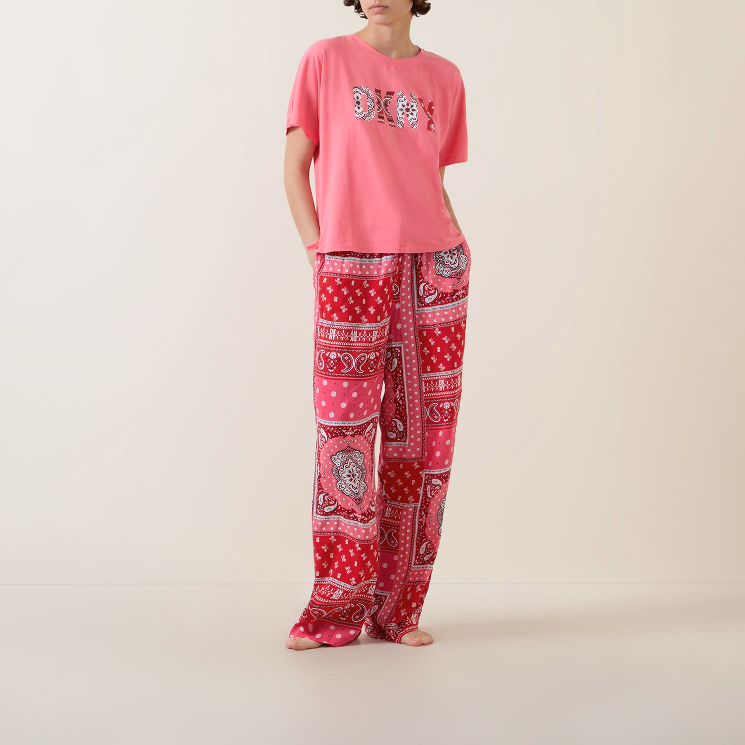Bandana T-Shirt & Pyjama Bottom Set
