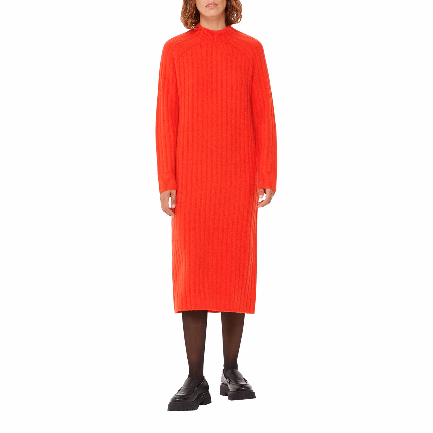 Rib-Knit Dress