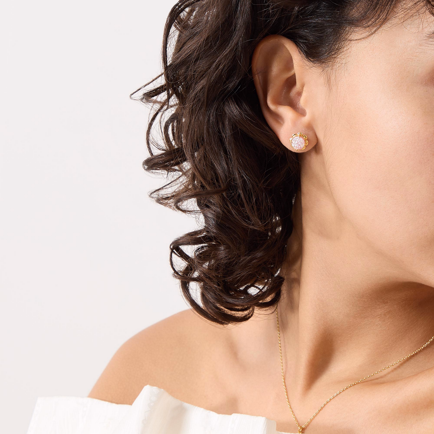 Glam Gem Stud Earrings