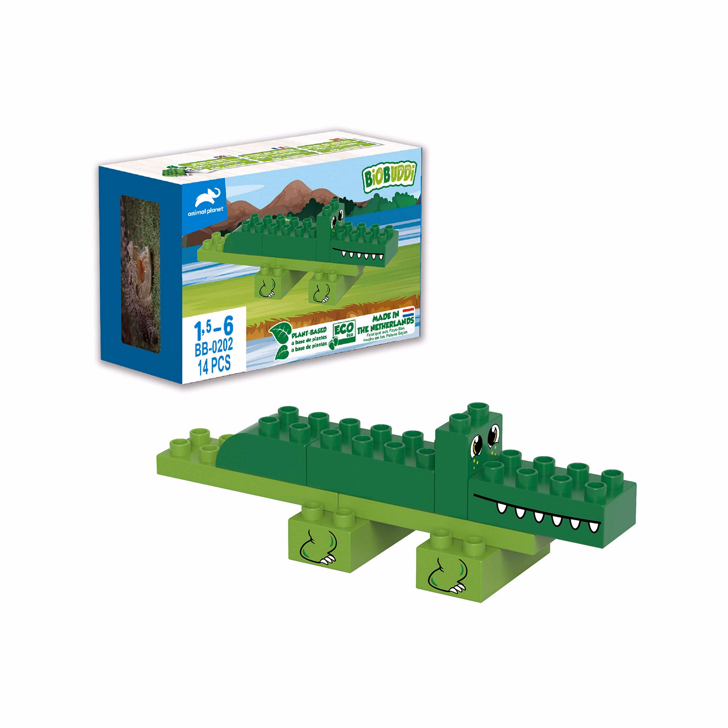 Crocodile Building Blocks
