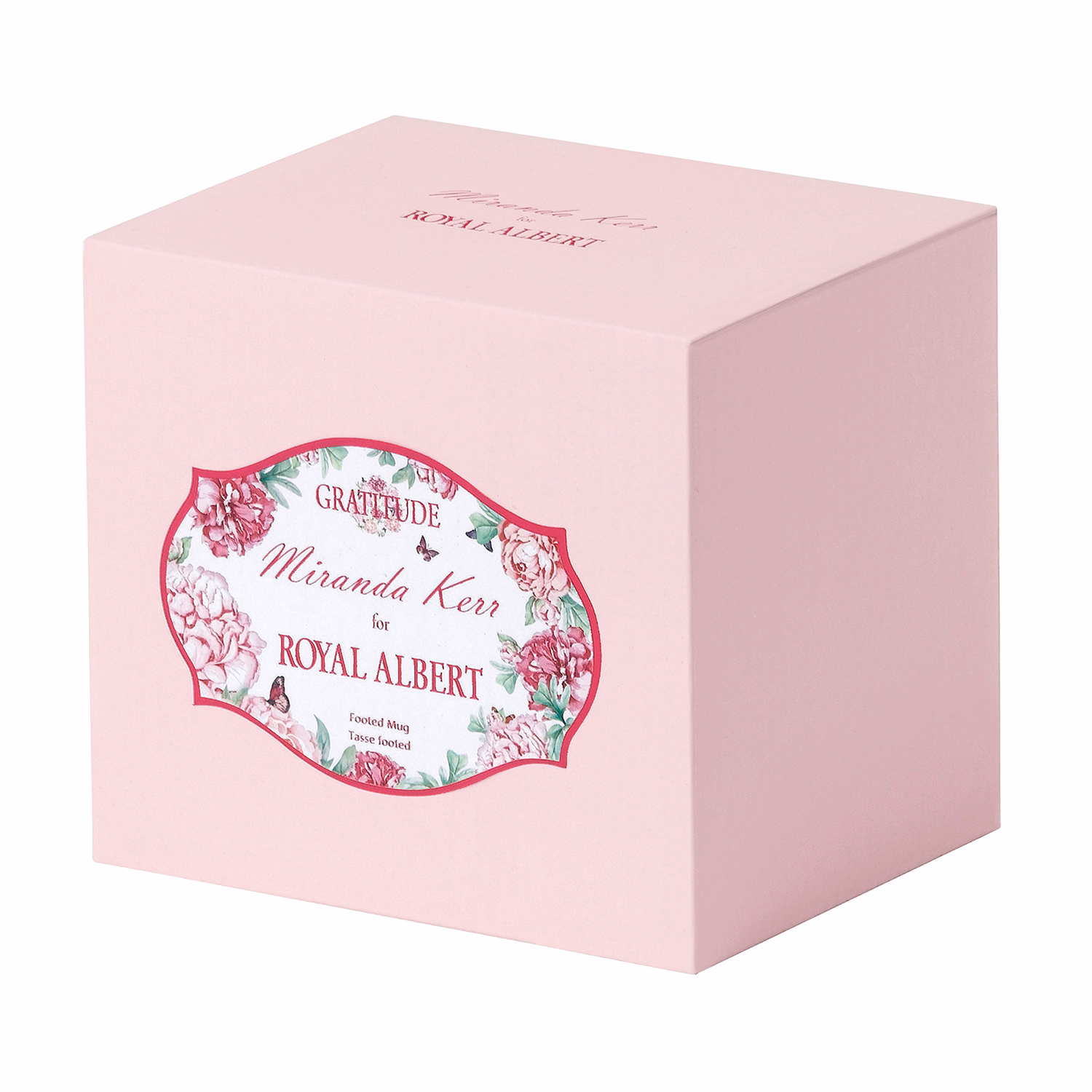 Gratitude Footed Vintage Mug