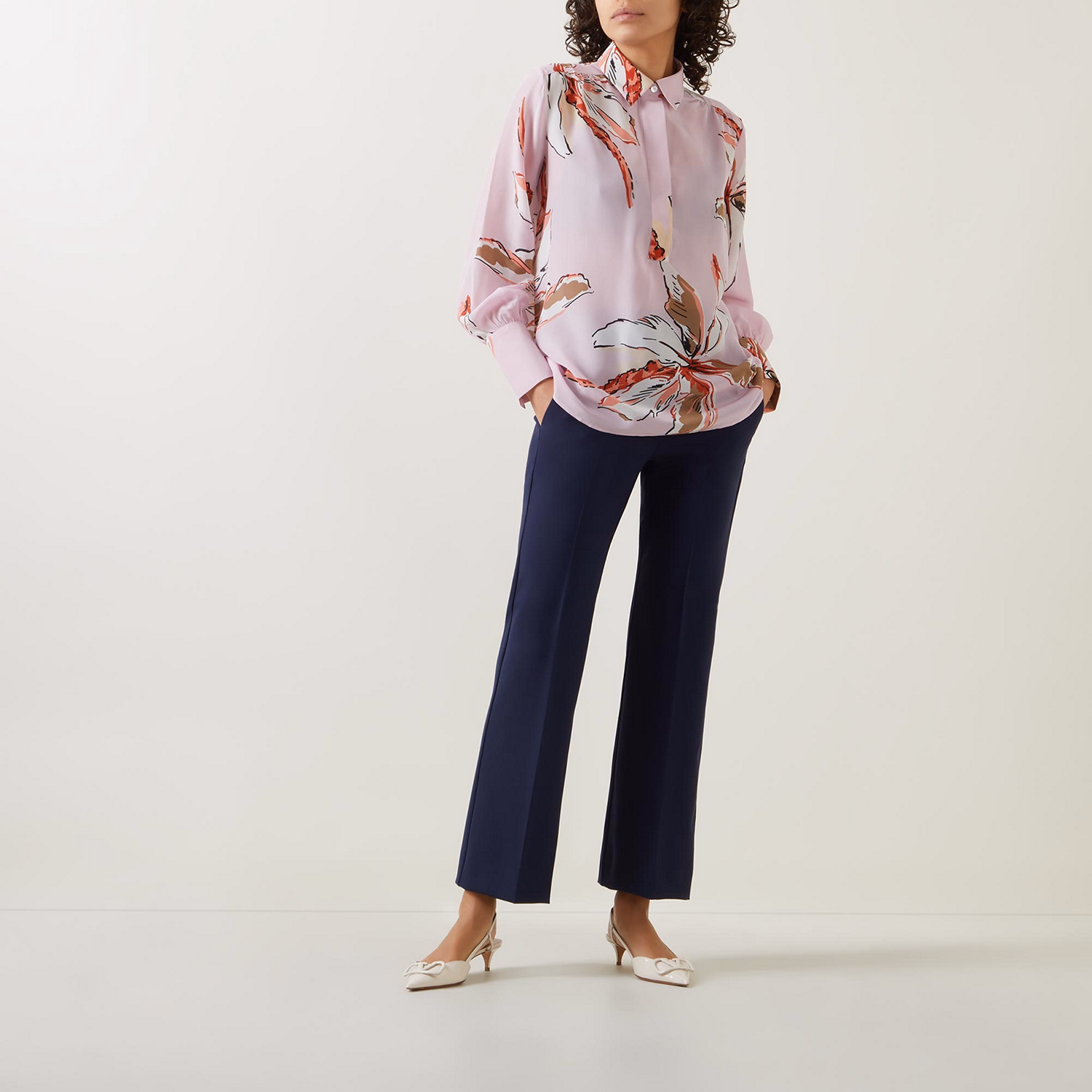 Domez Palm Tree Silk Shirt
