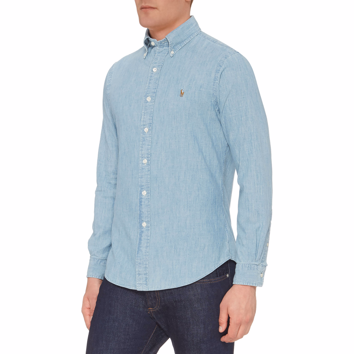 Slim Fit Denim Shirt