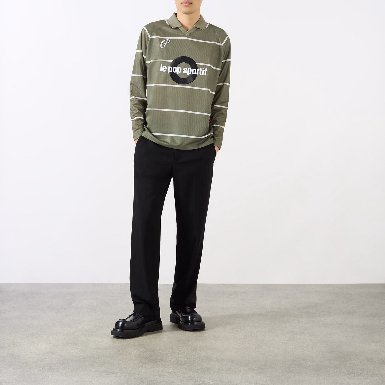 Le Pop Sportif Long-Sleeved Polo Shirt
