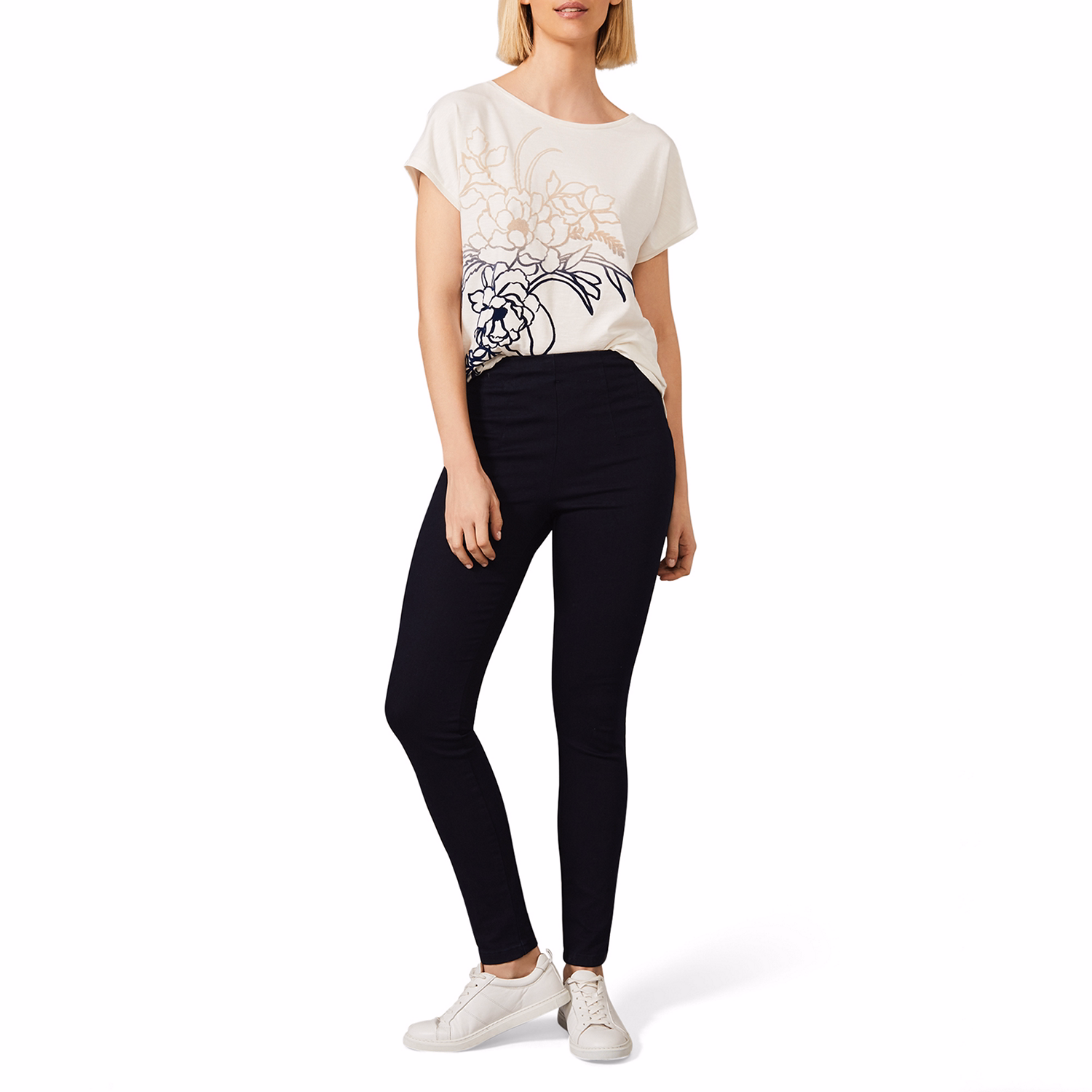Anima Denim-Style Skinny Leggings
