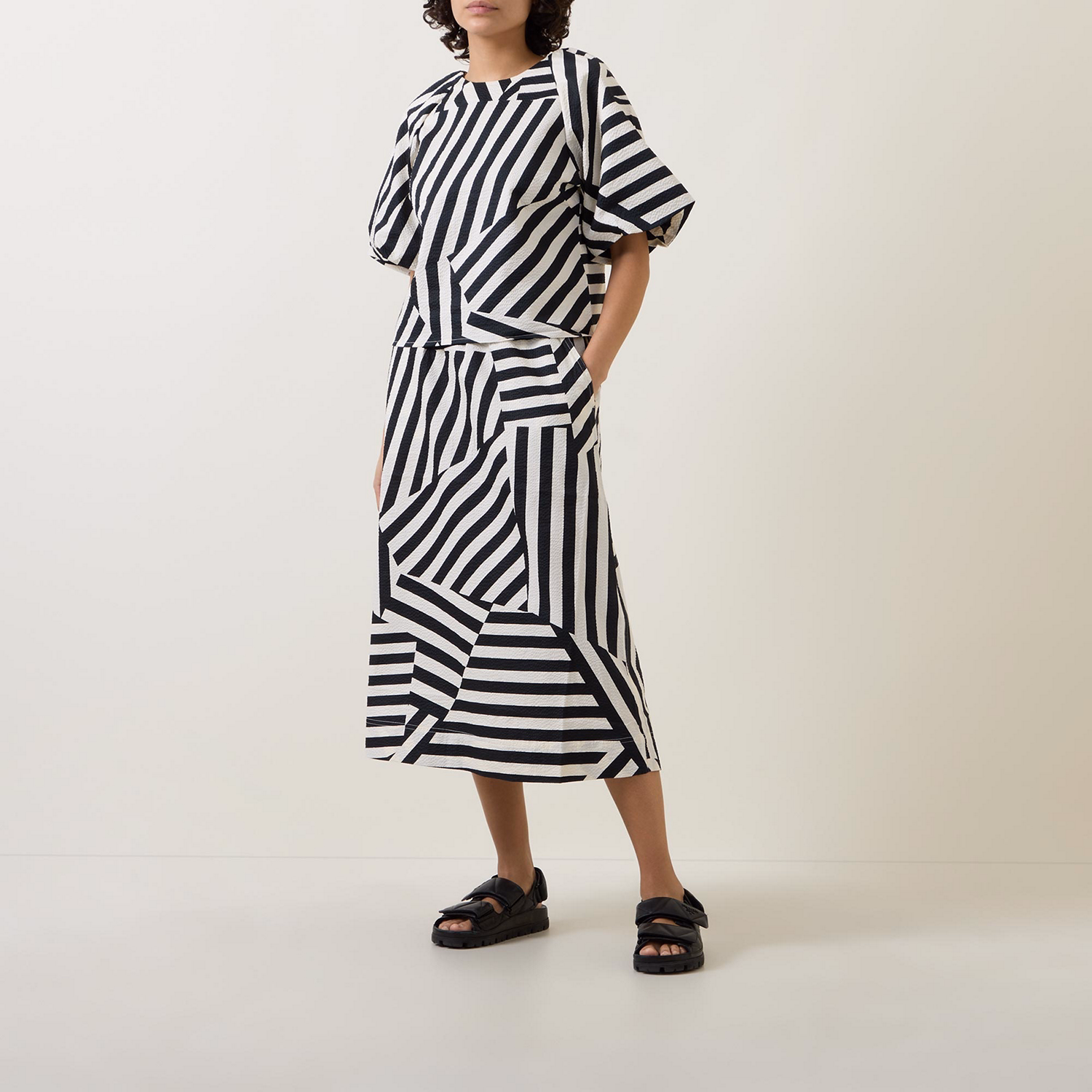 Estermarine Printed Blouse