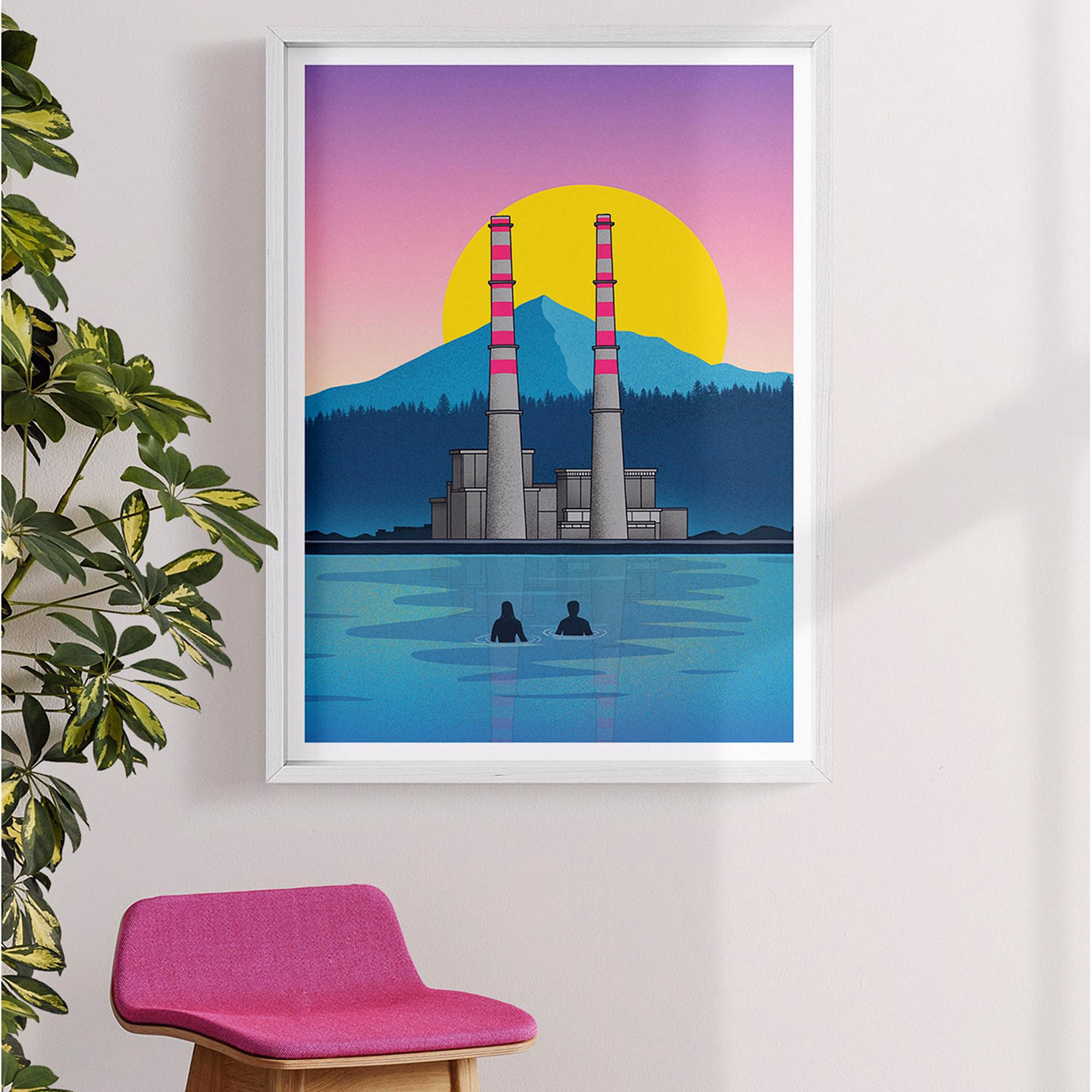 Longest Day Portrait Framed Print