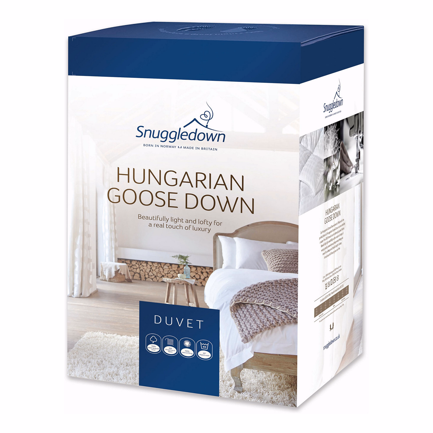 Hungarian Goose Down Duvet All Seasons
