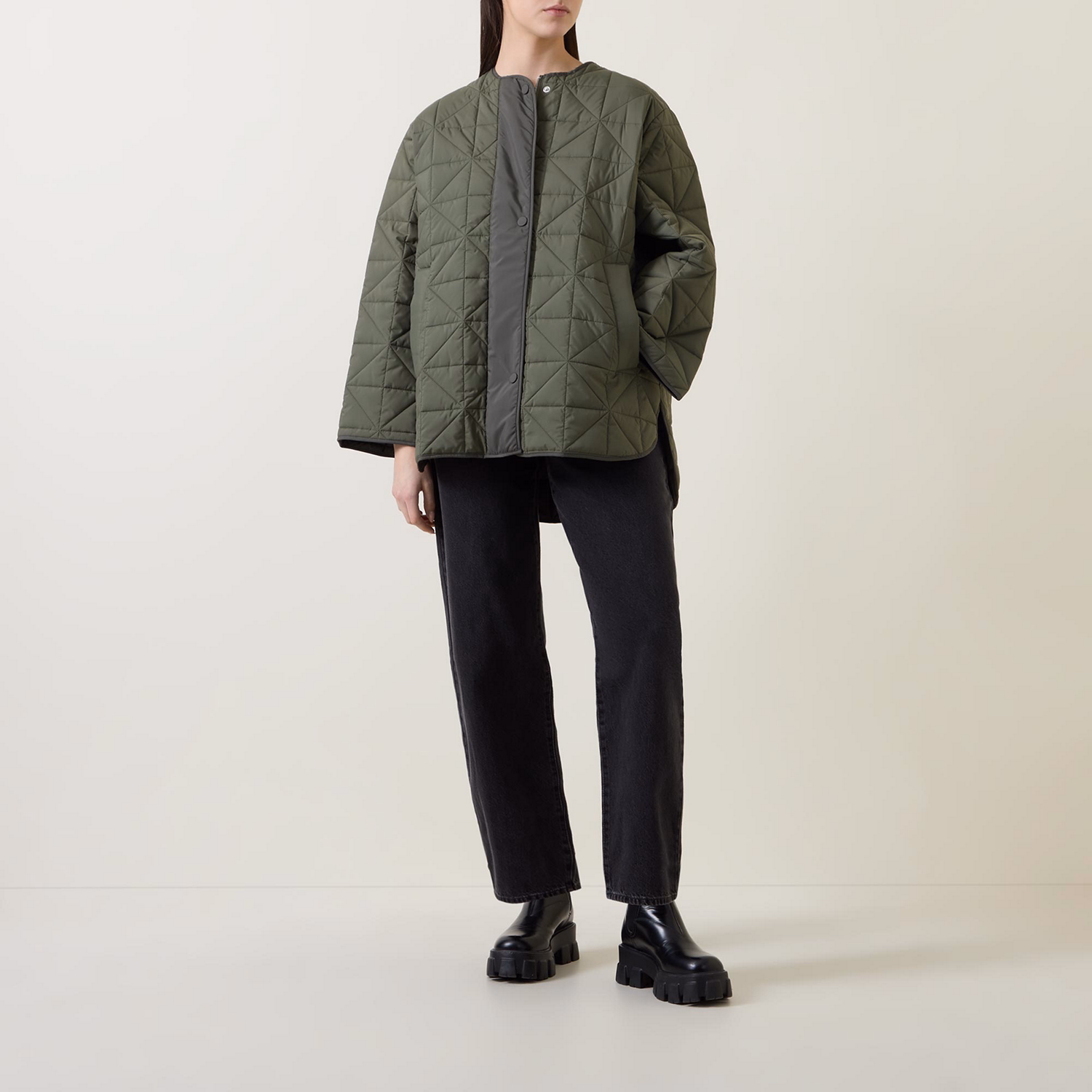 Teigan Oversized Quilted Jacket