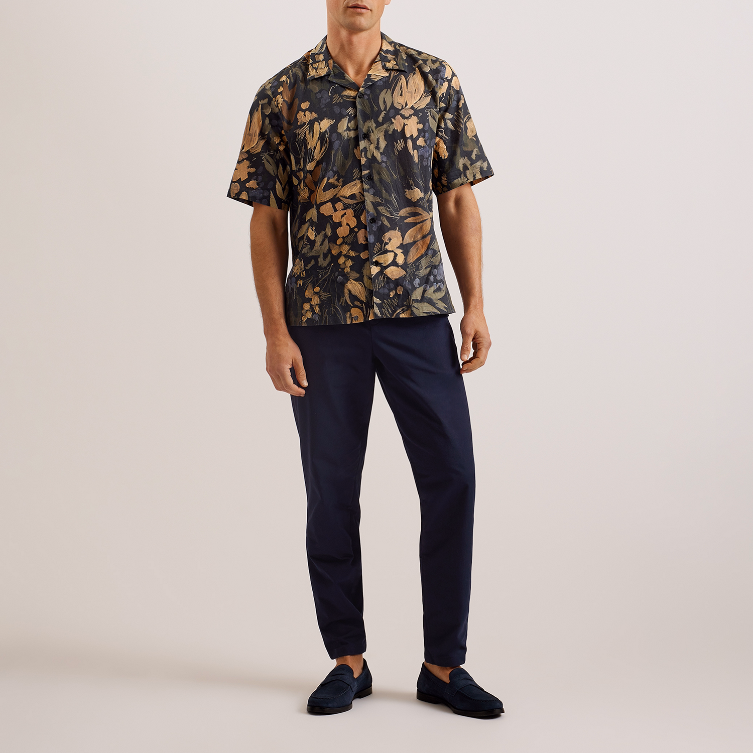 Holmer Pleat-Front Tapered Trousers