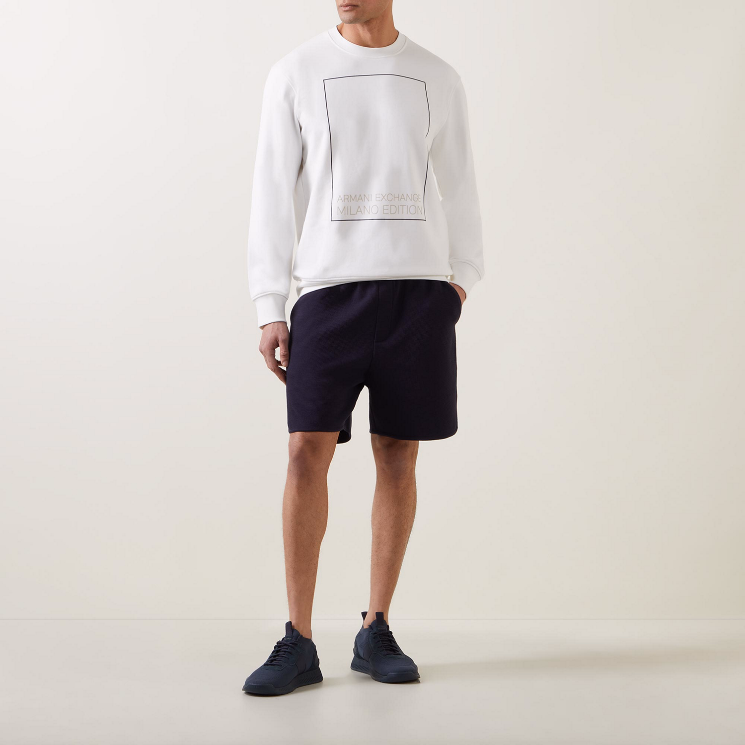 Rectangle Logo Sweatshirt