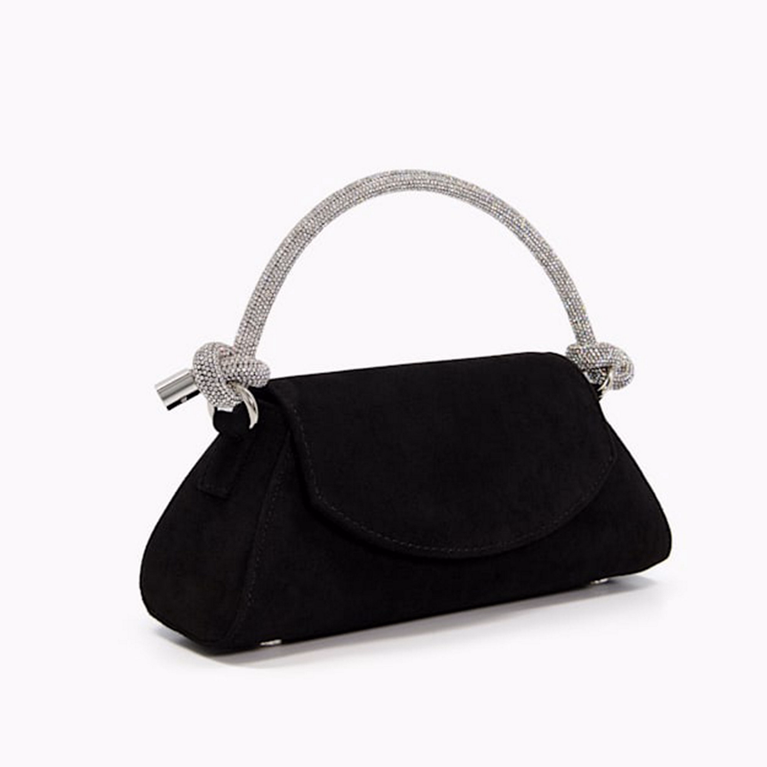 Brynley Diamante Knot Strap Shoulder Bag
