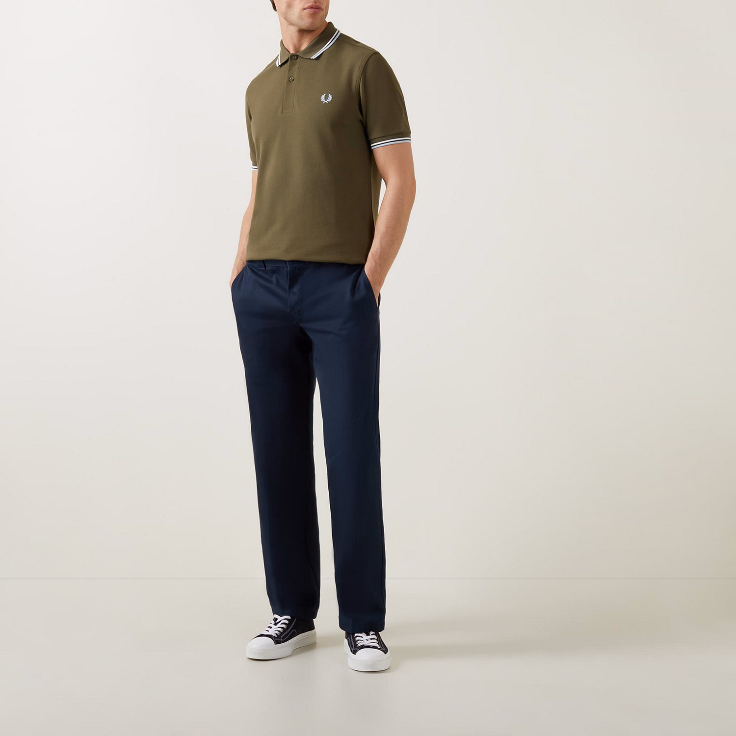 Twin Tipped Logo Polo Shirt