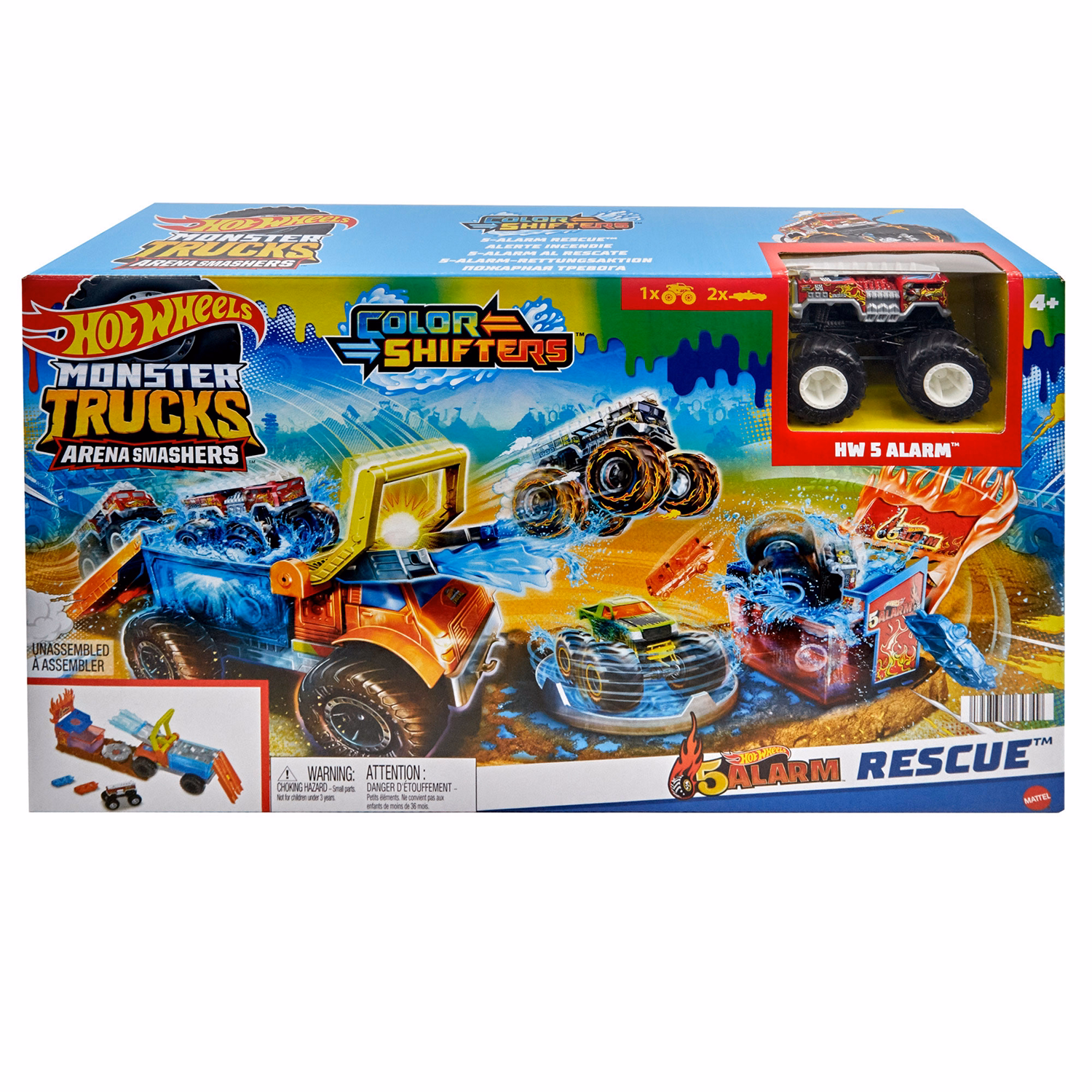 Monster Trucks Arena Smashers 5 Alarm Rescue