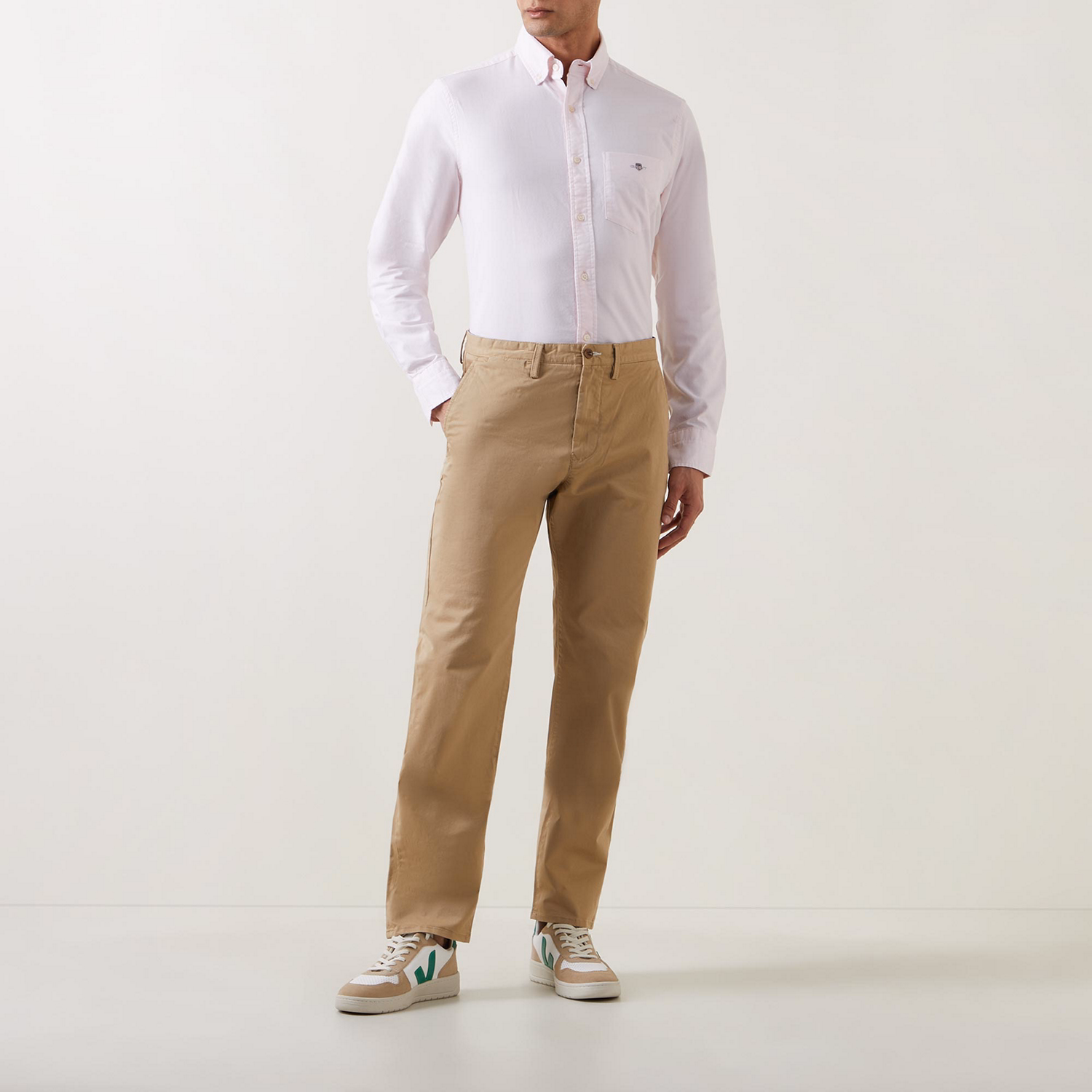 Regular-Fit Twill Chinos
