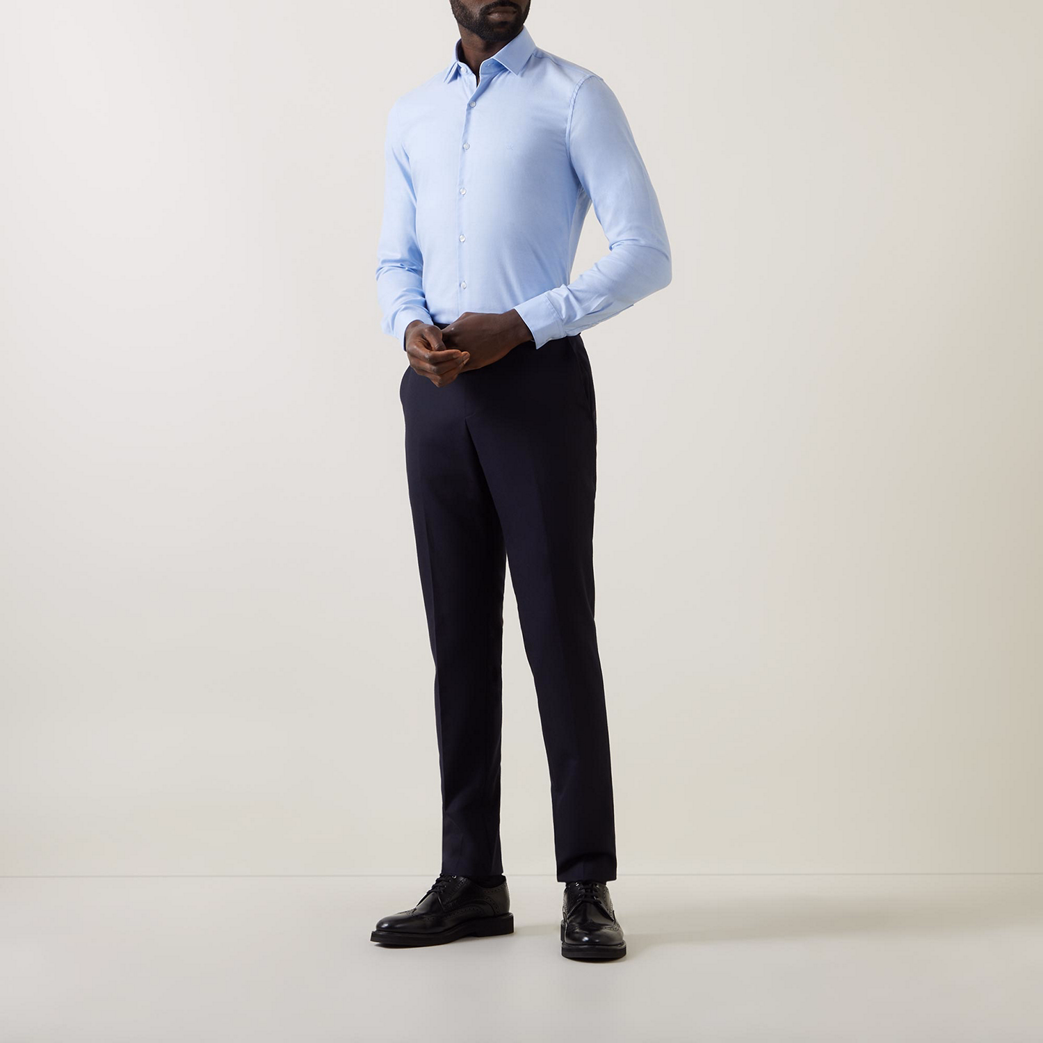 Structure Single Cuff Formal Shirt