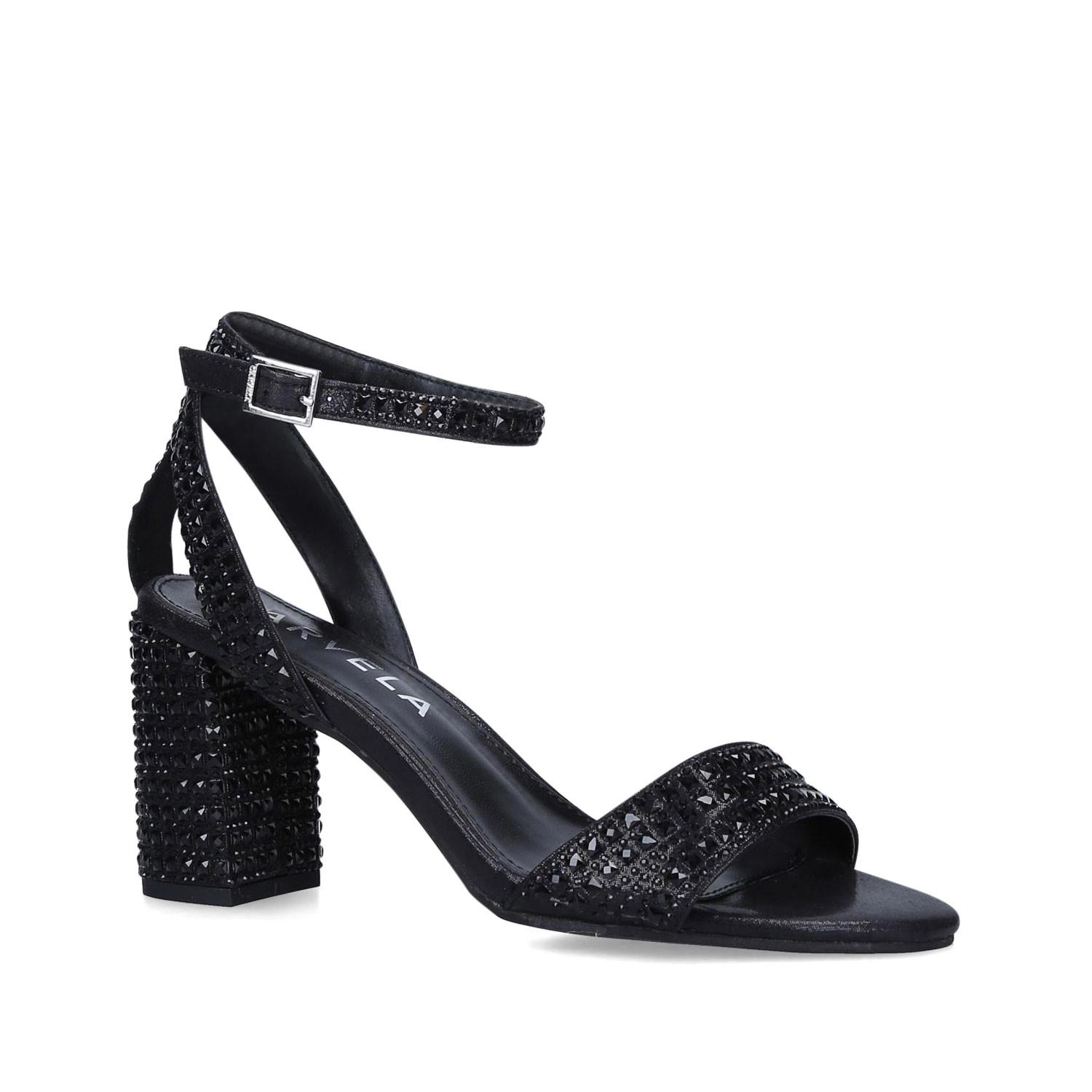 Kianni Embellished Block Heels