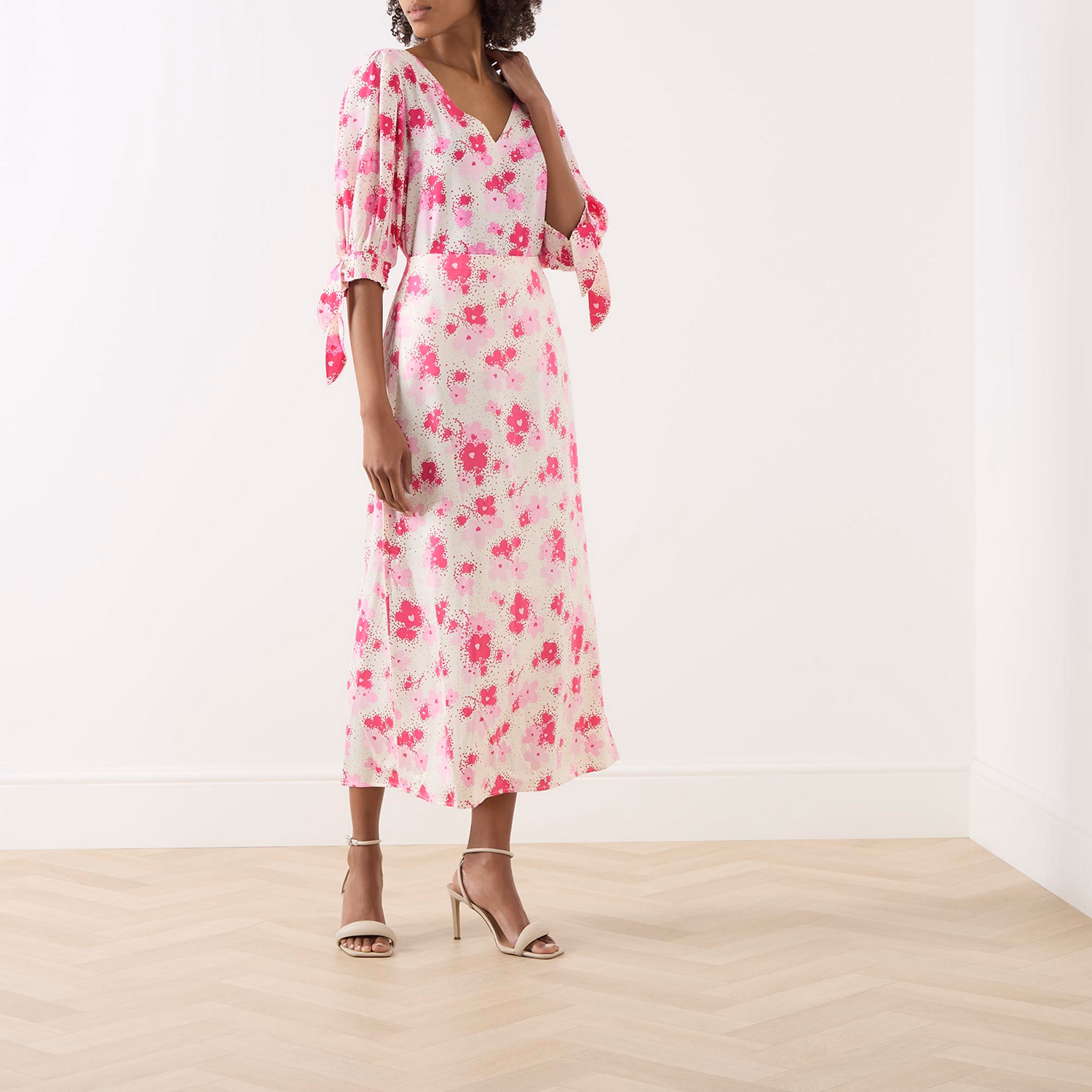 Laurie Floral Flared Skirt