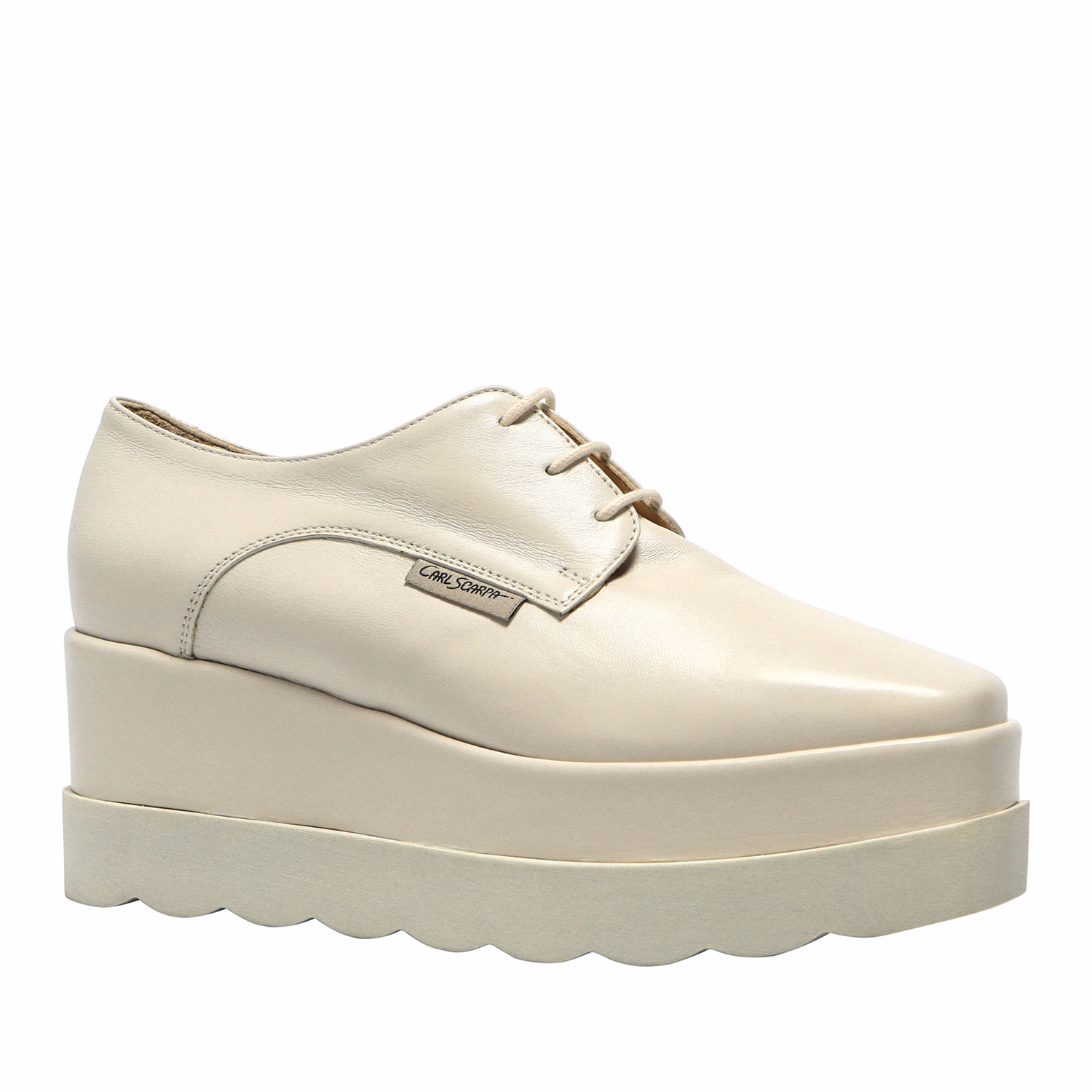 Amulleto Leather Platform Trainers
