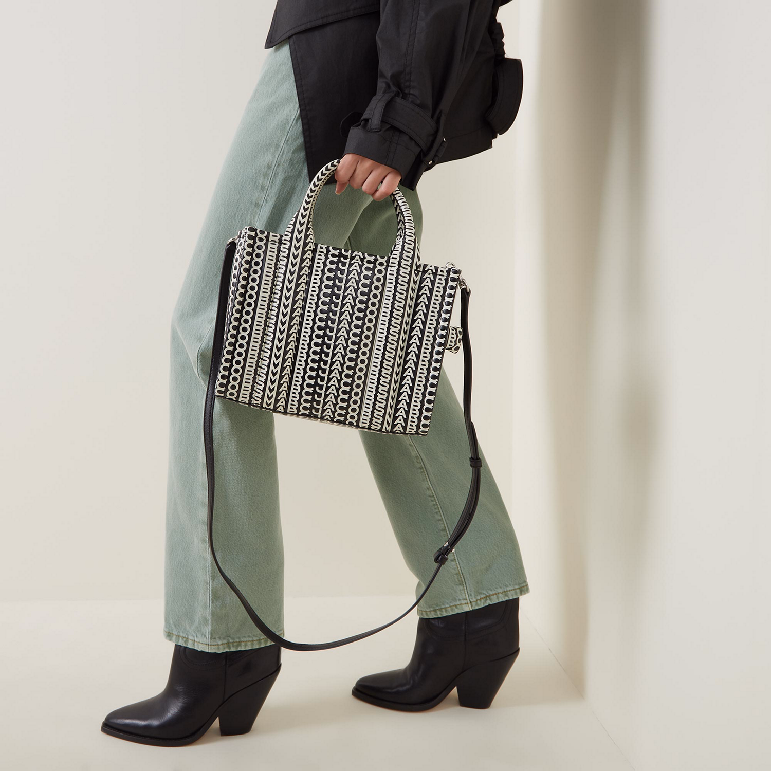 The Monogram Leather Small Tote