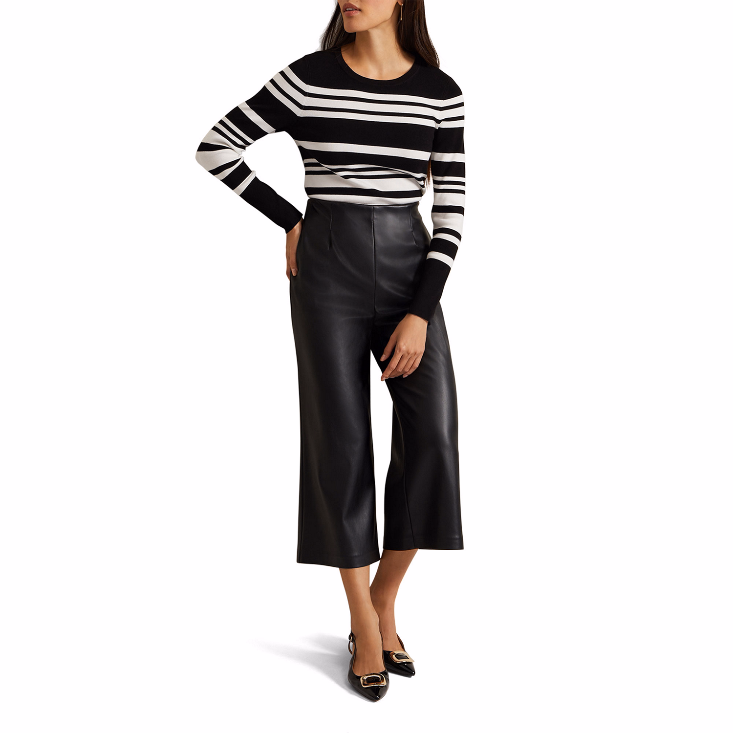 Serena Striped Sweater